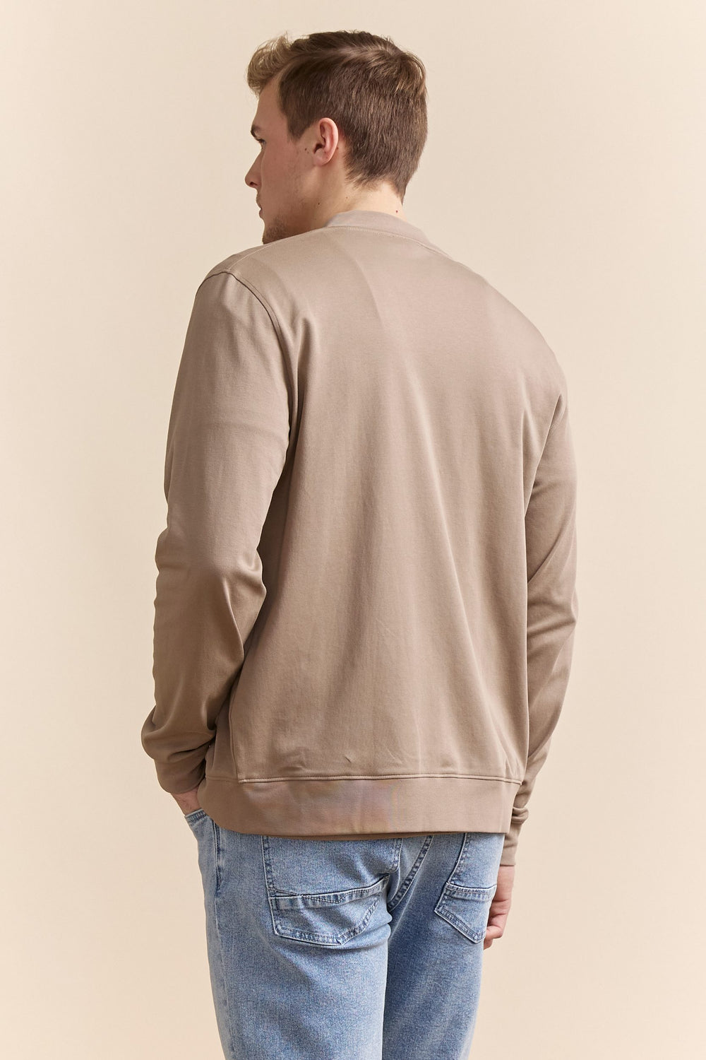 Cardigan pima coton