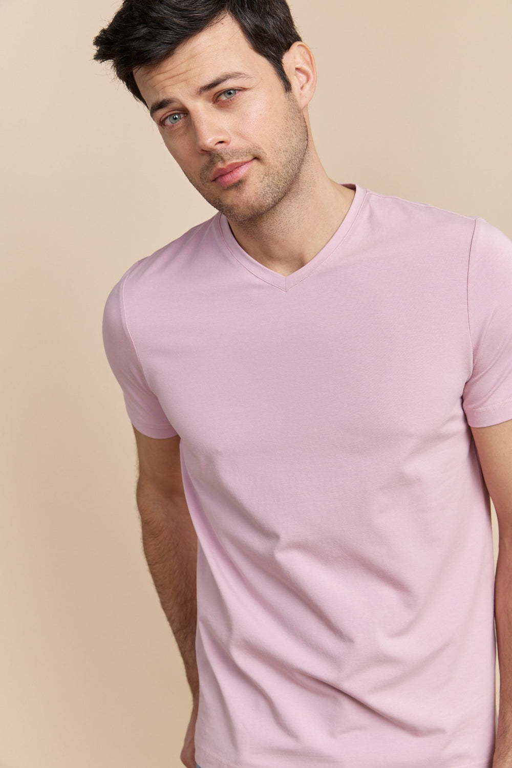 T-shirt essentiel col V