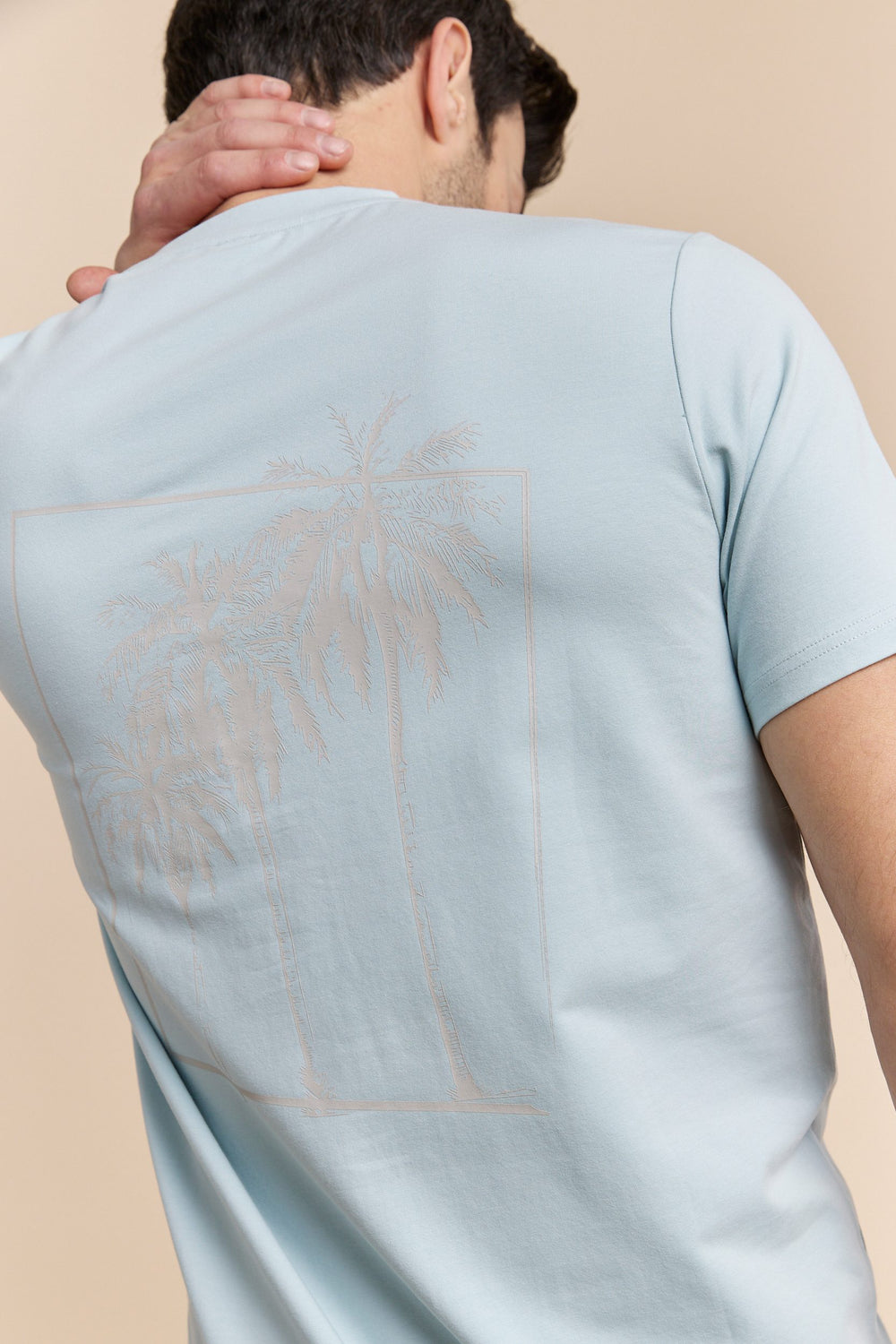 Palm trees print T-shirt