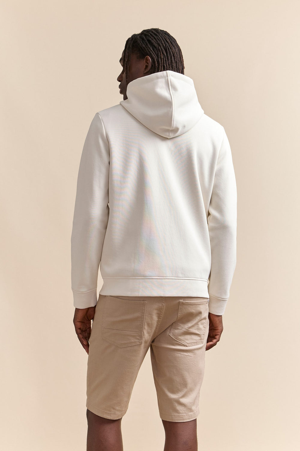Cardigan zip à capuchon