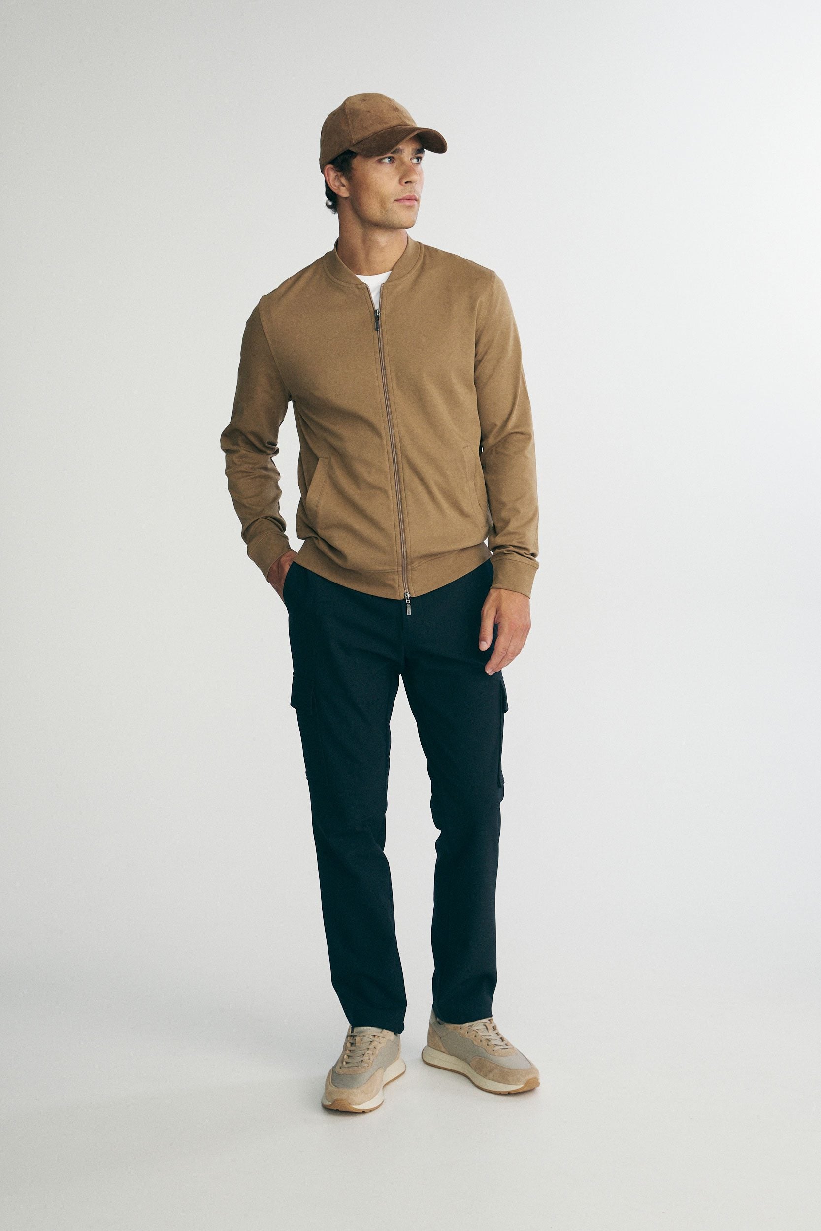 Pima cotton cardigan