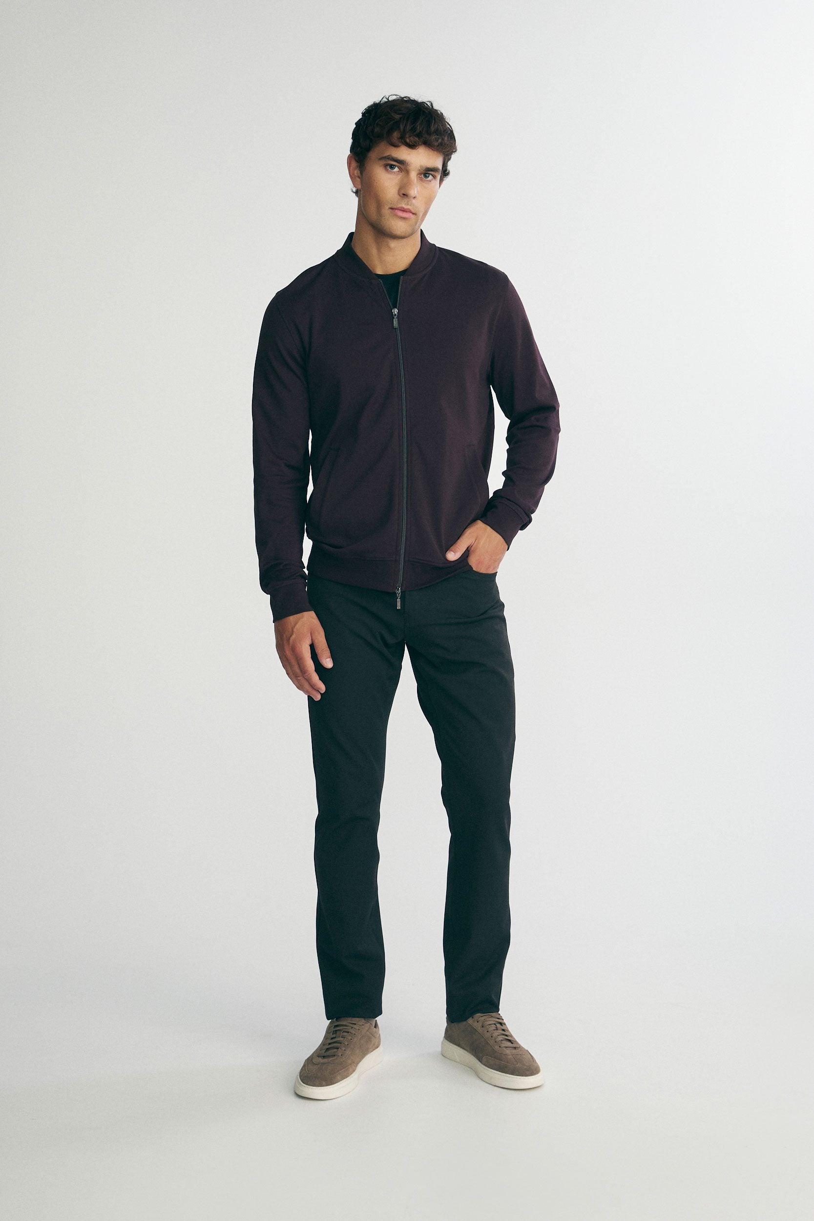 Pima cotton cardigan