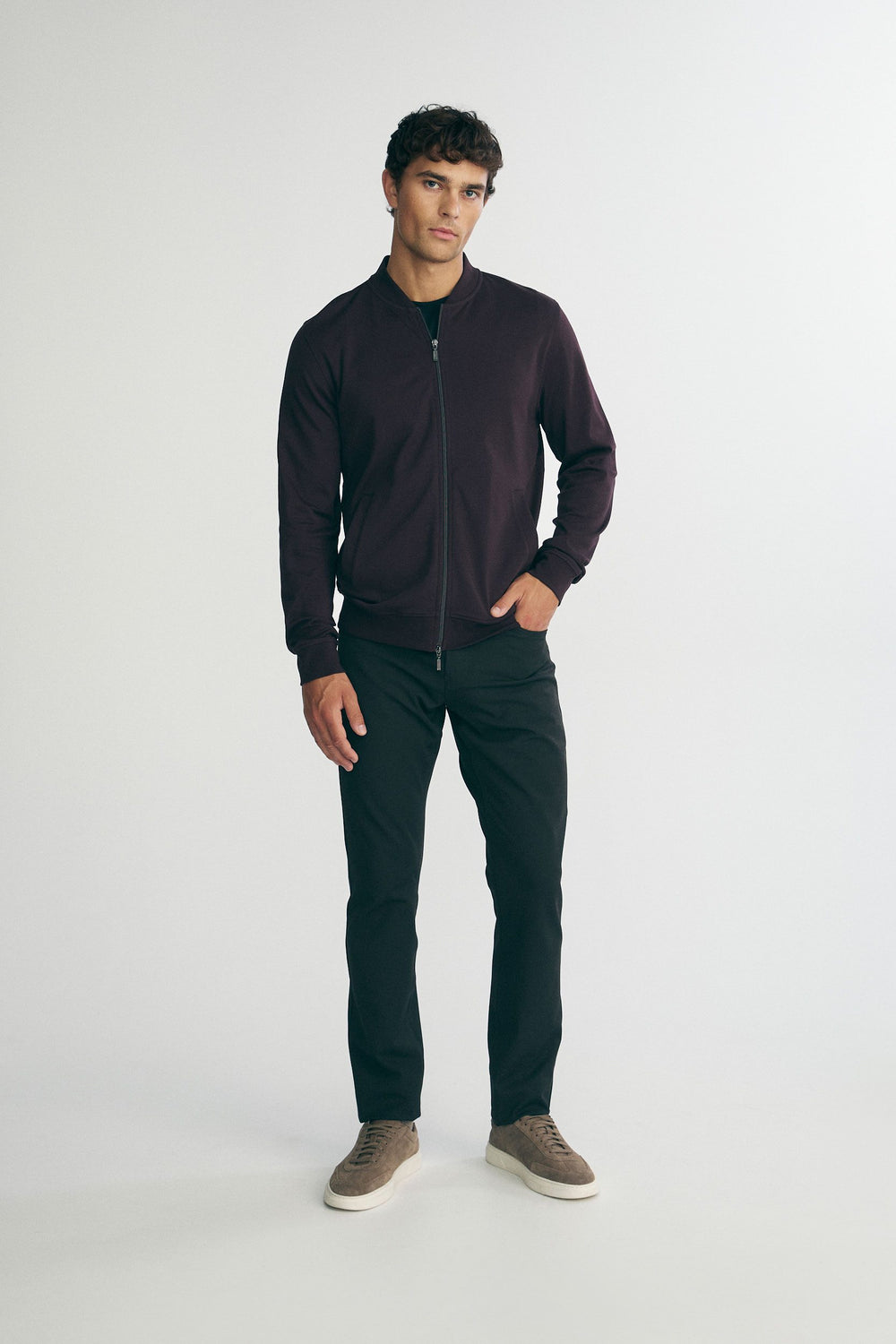 Pima cotton cardigan