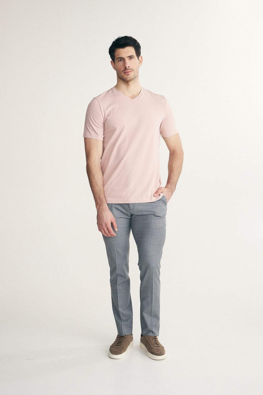 T-shirt essentiel col V