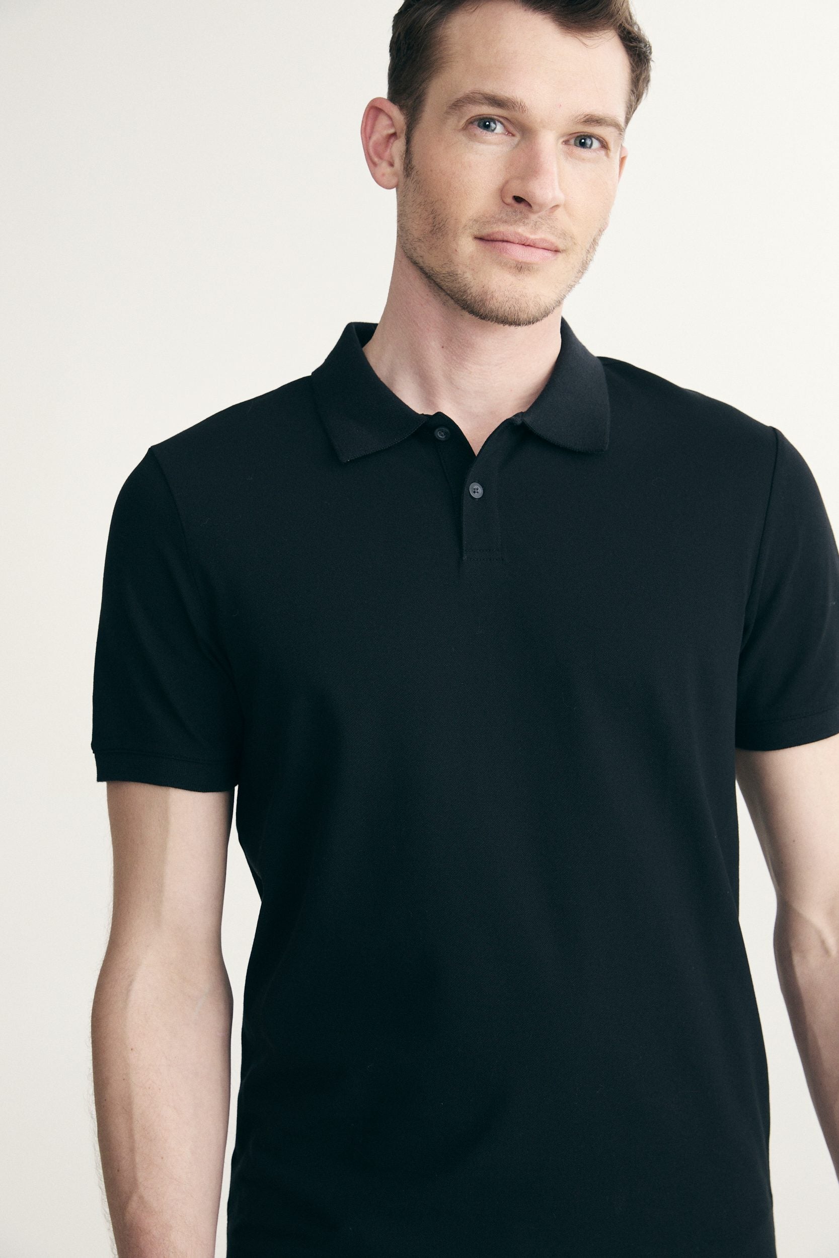 Polo avec détail au col