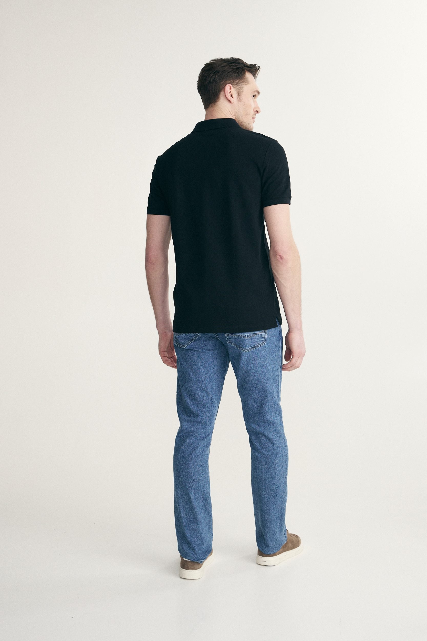 Polo avec détail au col