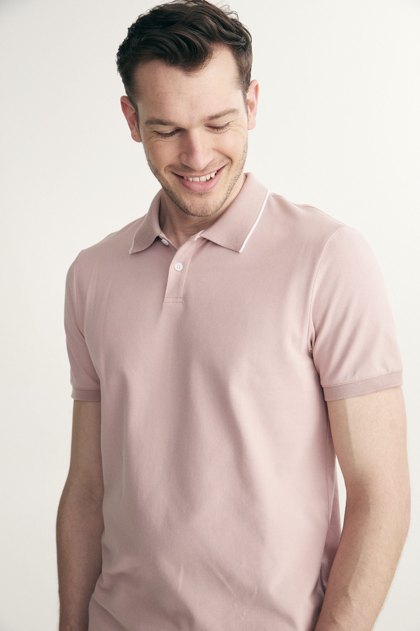 Polo avec détail au col