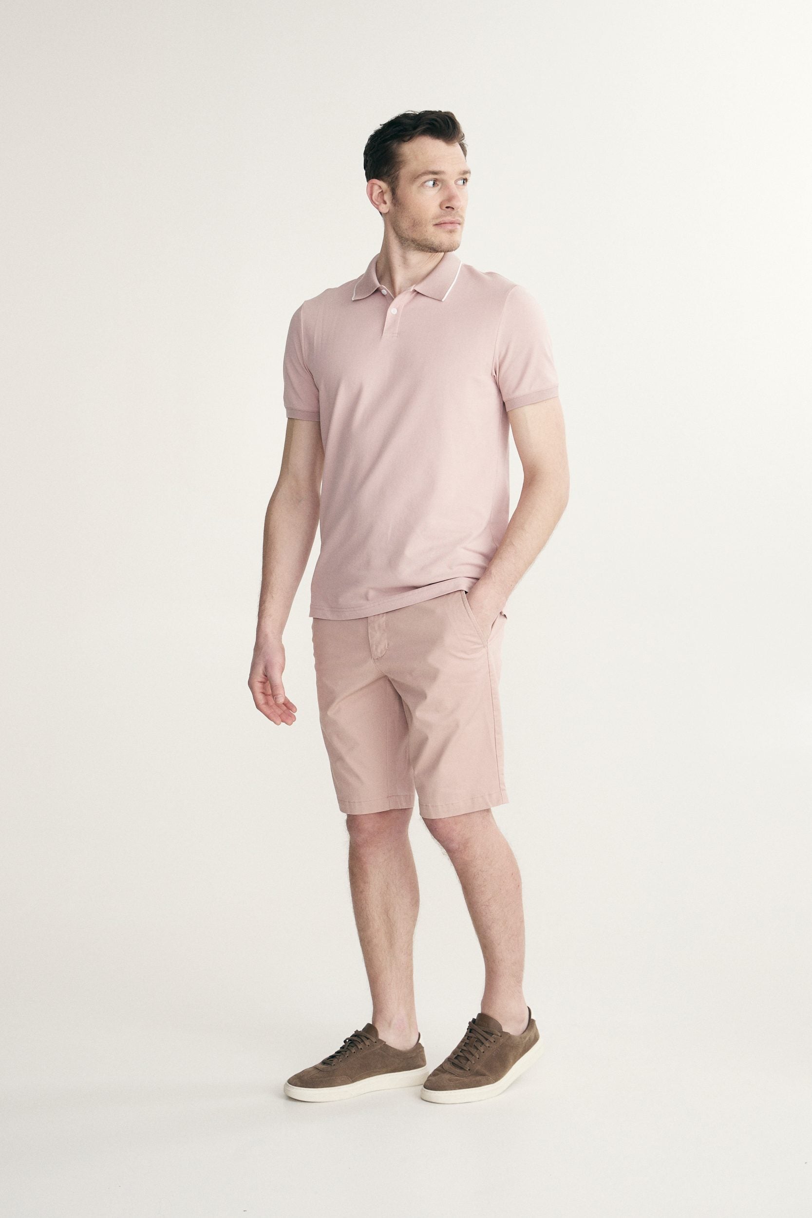 Polo avec détail au col