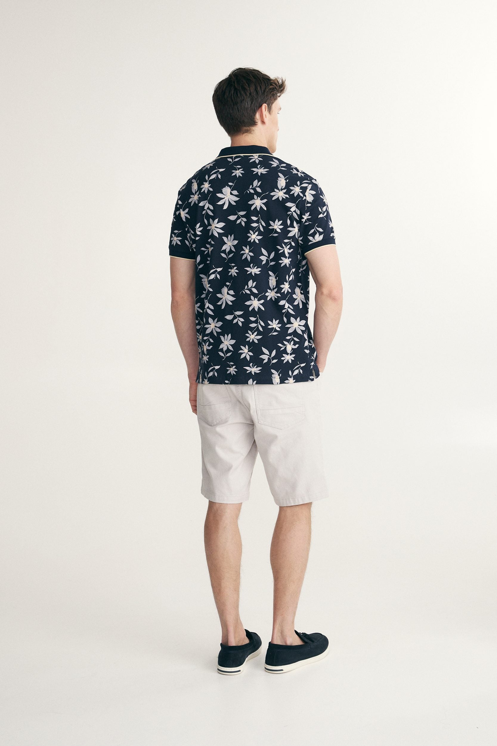 Polo avec détail au col