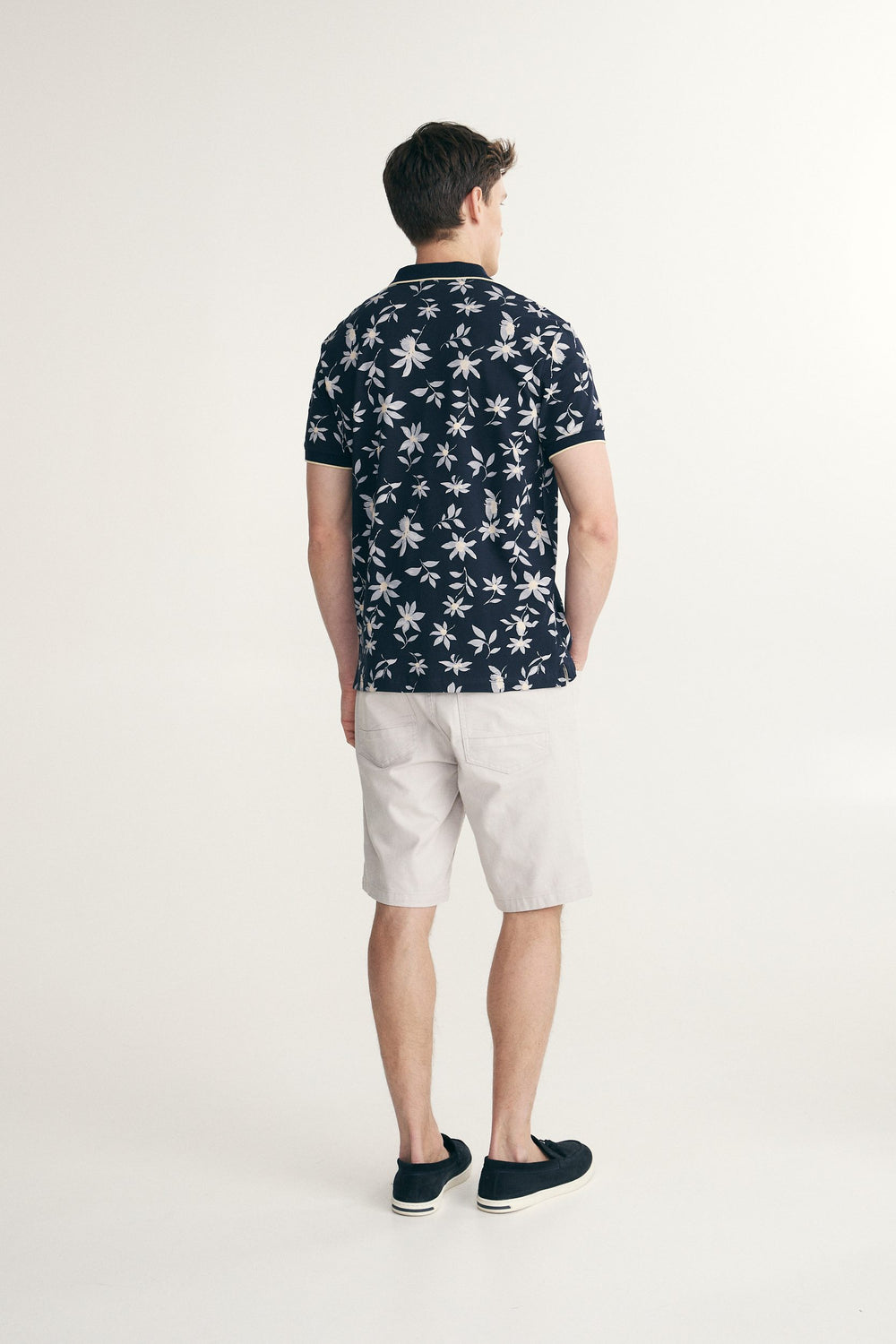 Polo avec détail au col