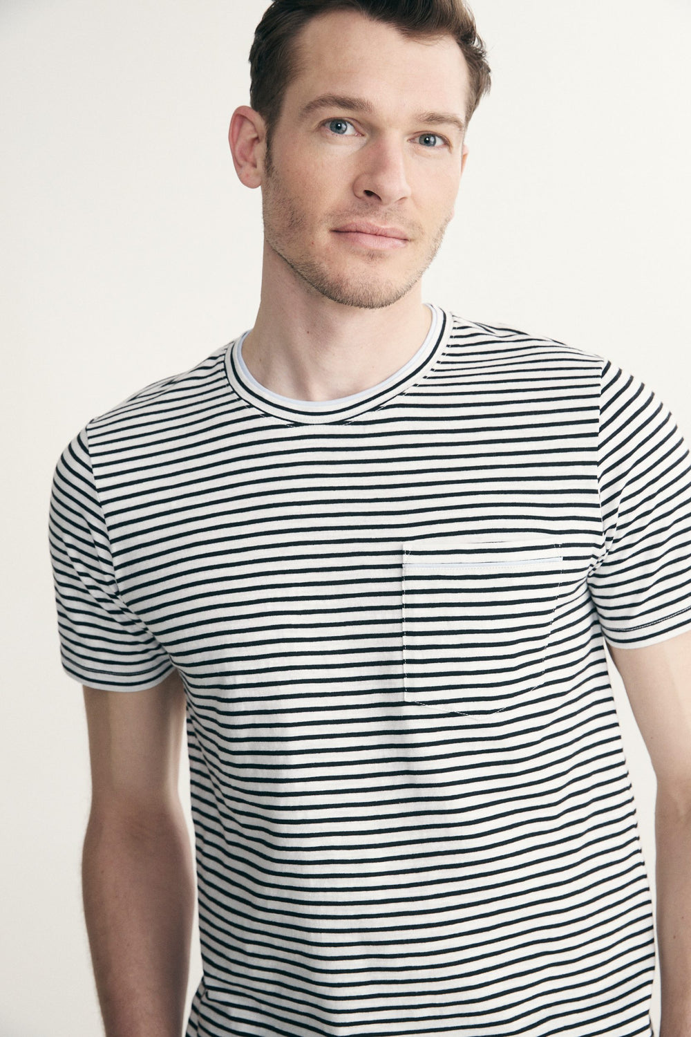 Striped t-shirt with pocket