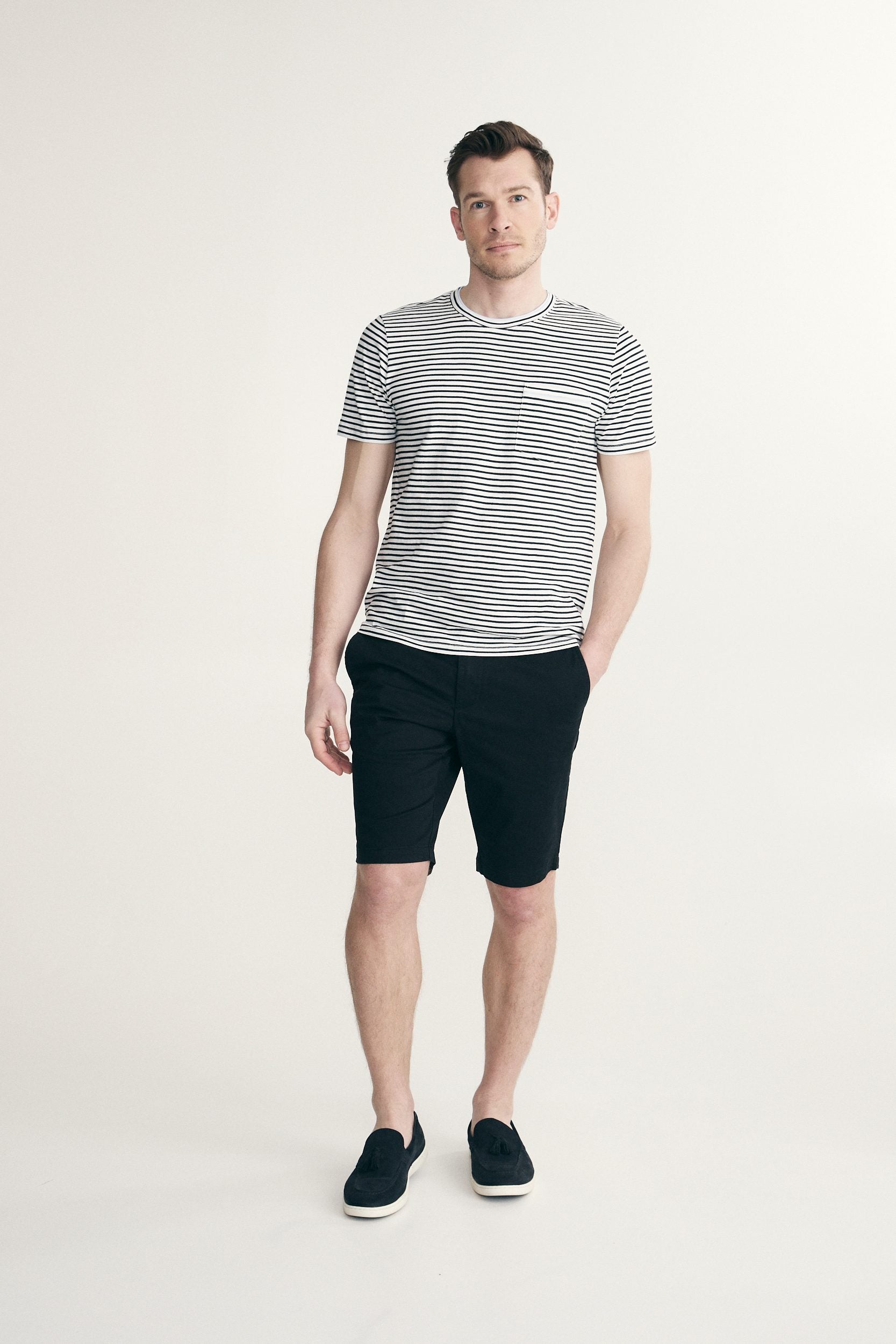 Striped t-shirt with pocket