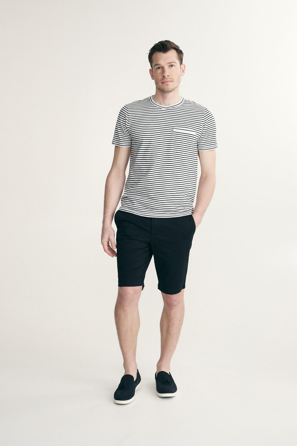 Striped t-shirt with pocket