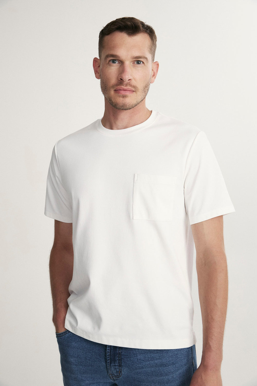 Textured rib t-shirt