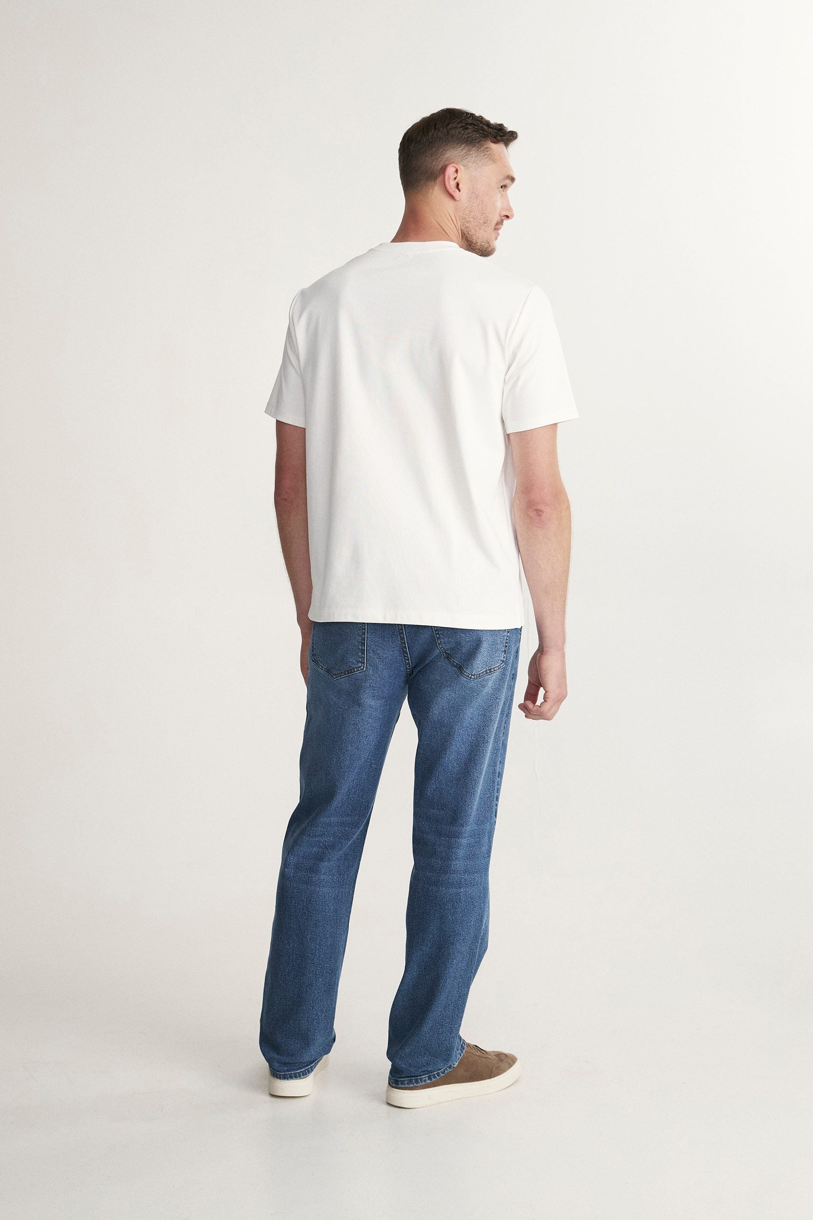 Textured rib t-shirt