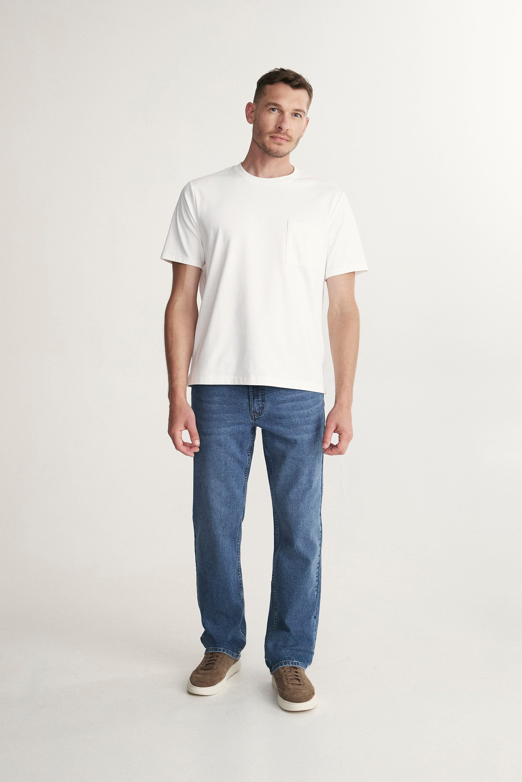 Textured rib t-shirt
