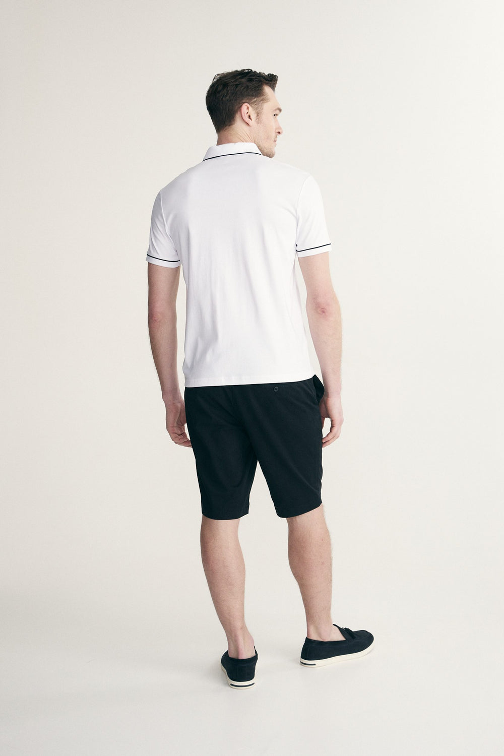 Polo jersey coton mercerisé