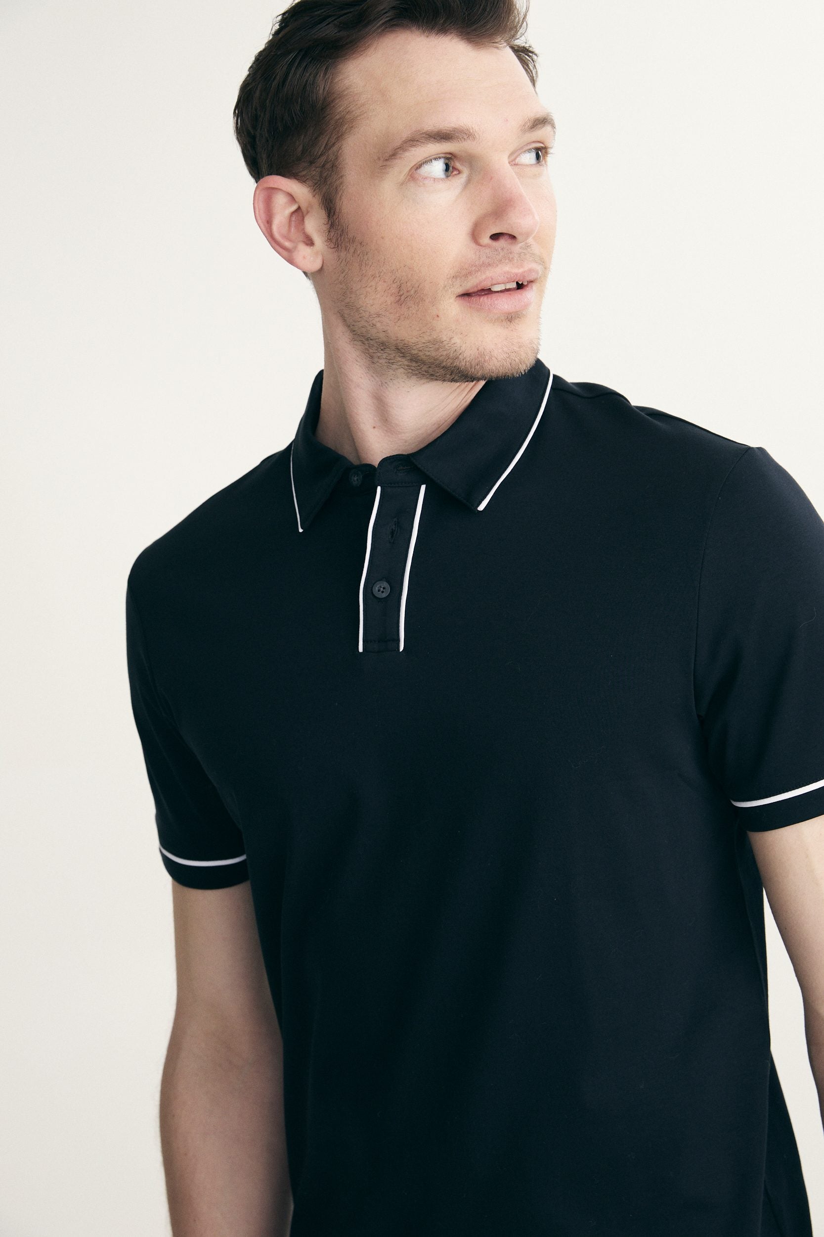 Polo jersey coton mercerisé