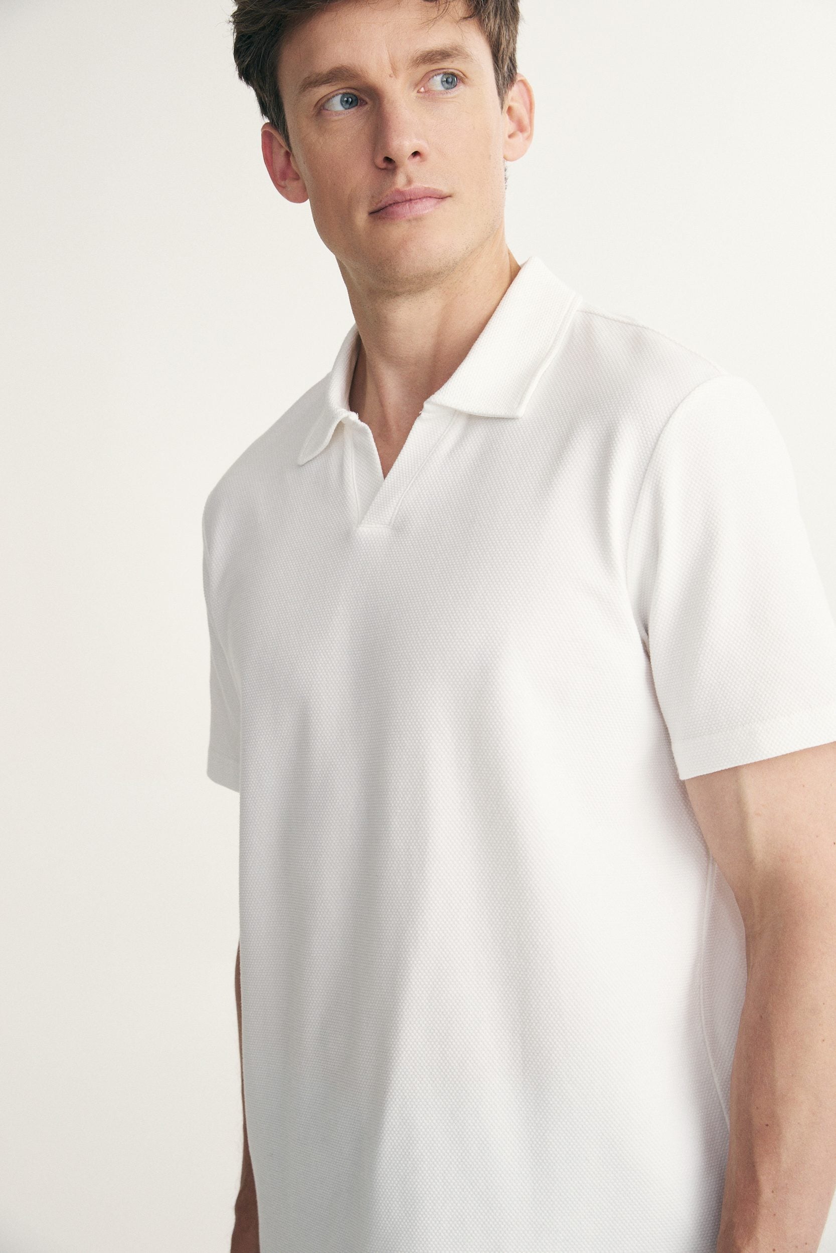 Polo johnny texturé