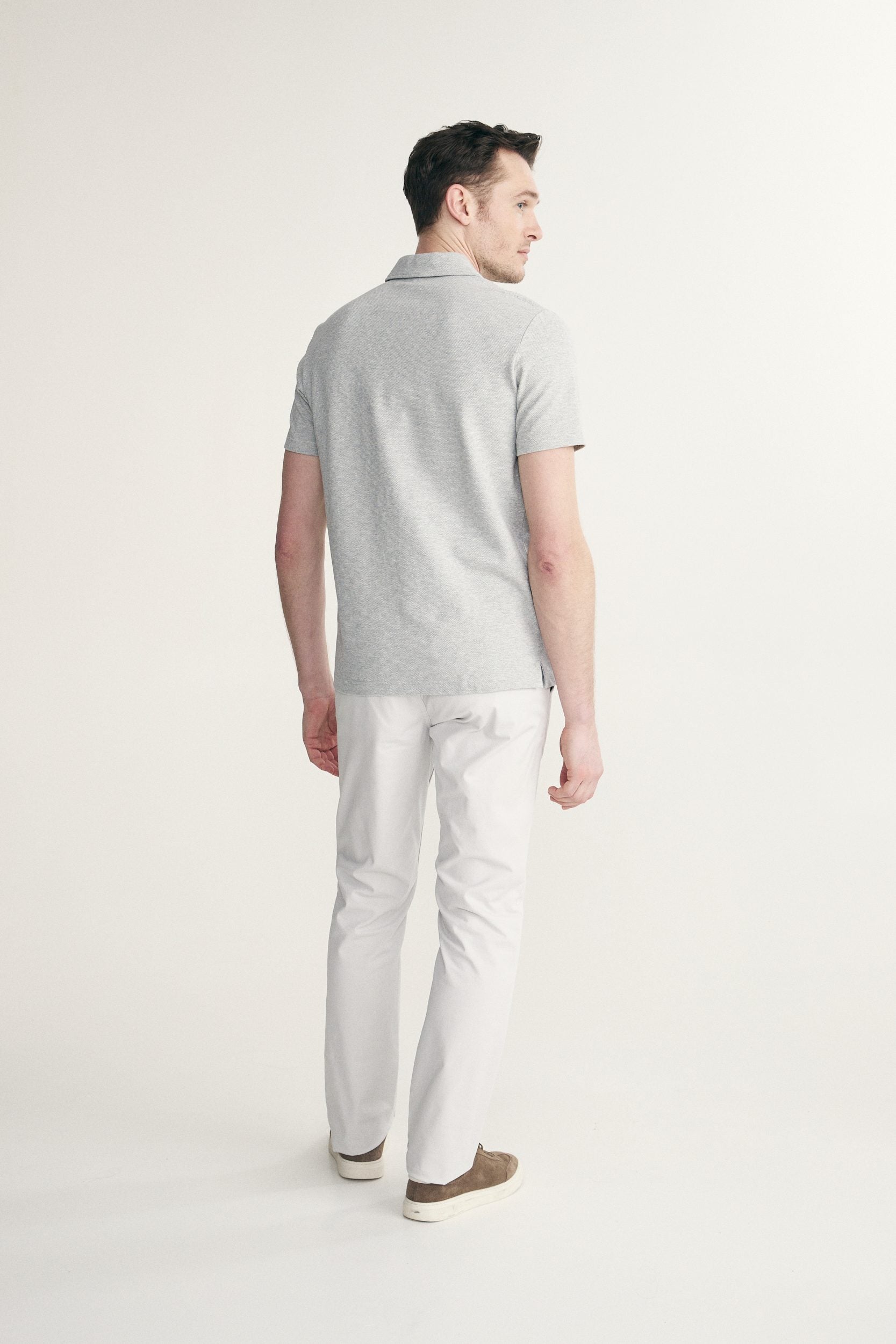 Polo johnny texturé