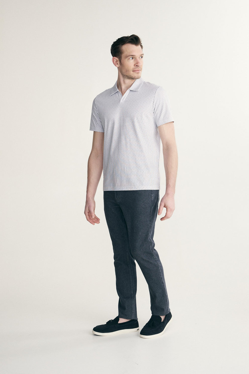 Polo johnny jersey coton mercerisé