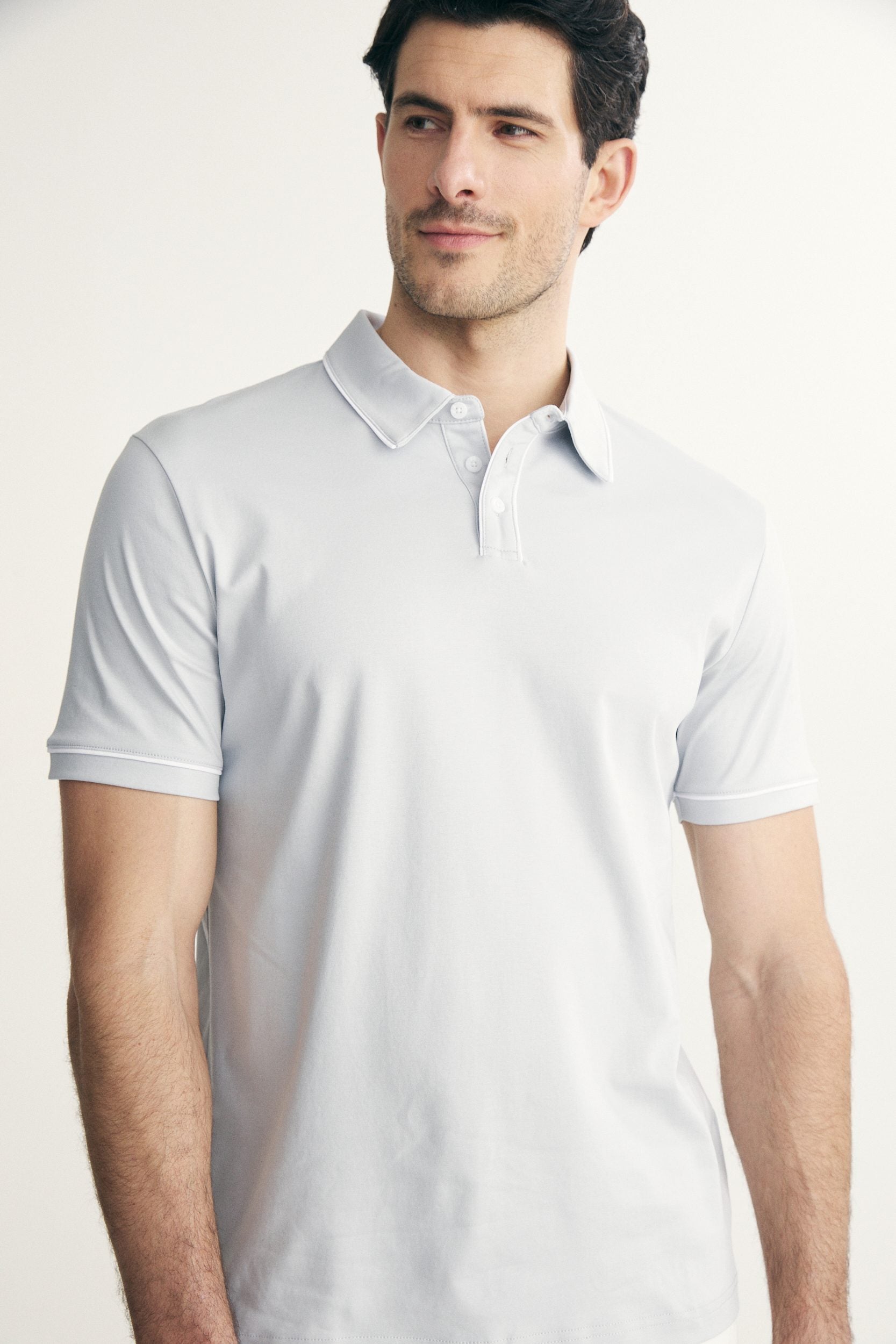 Polo jersey coton mercerisé