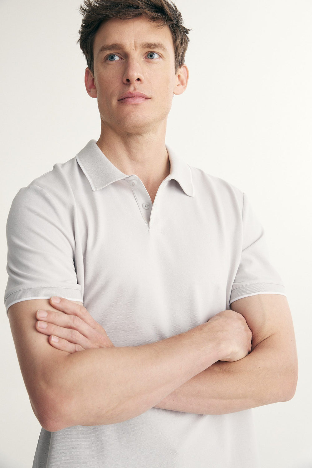 Polo avec détail au col