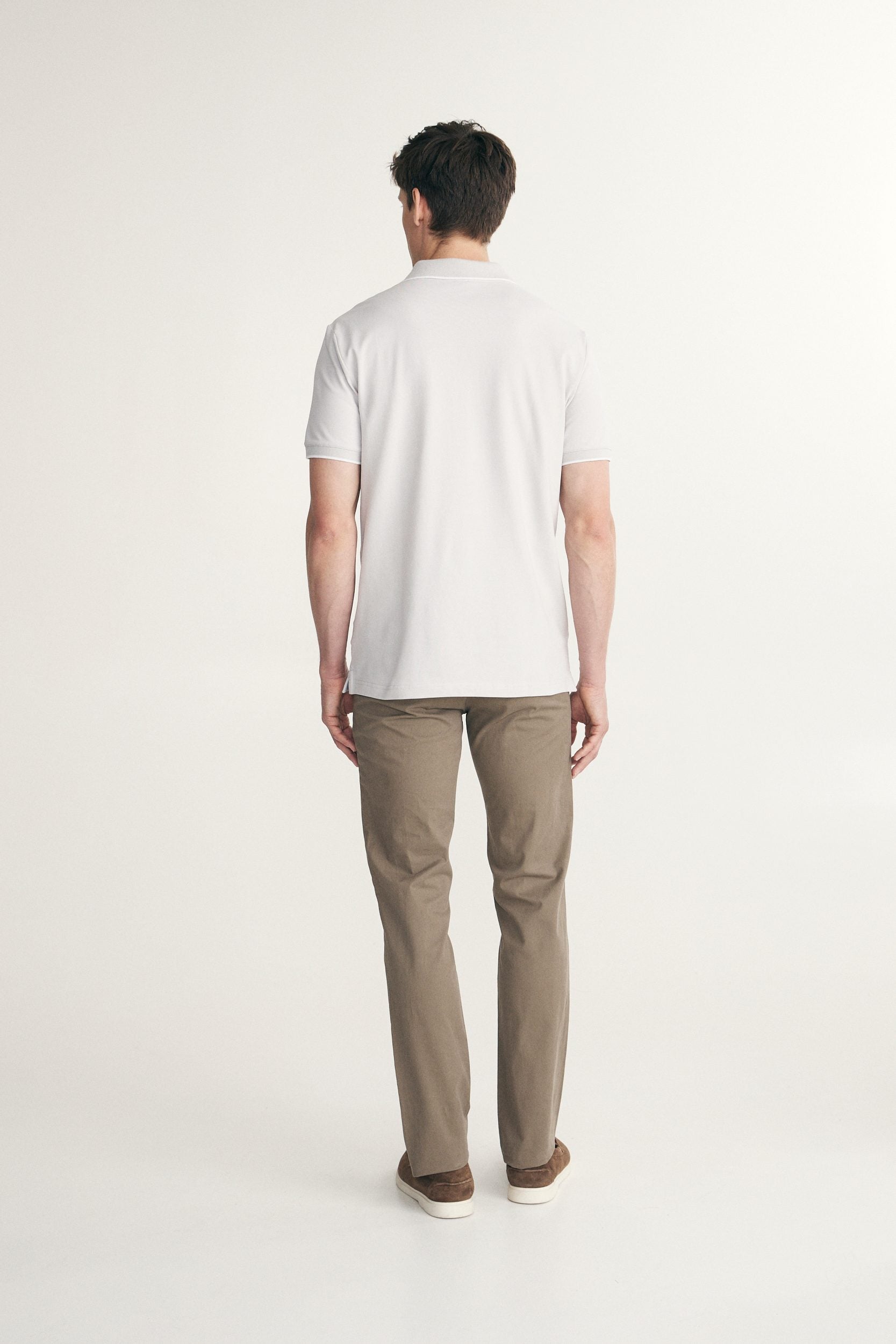 Polo avec détail au col