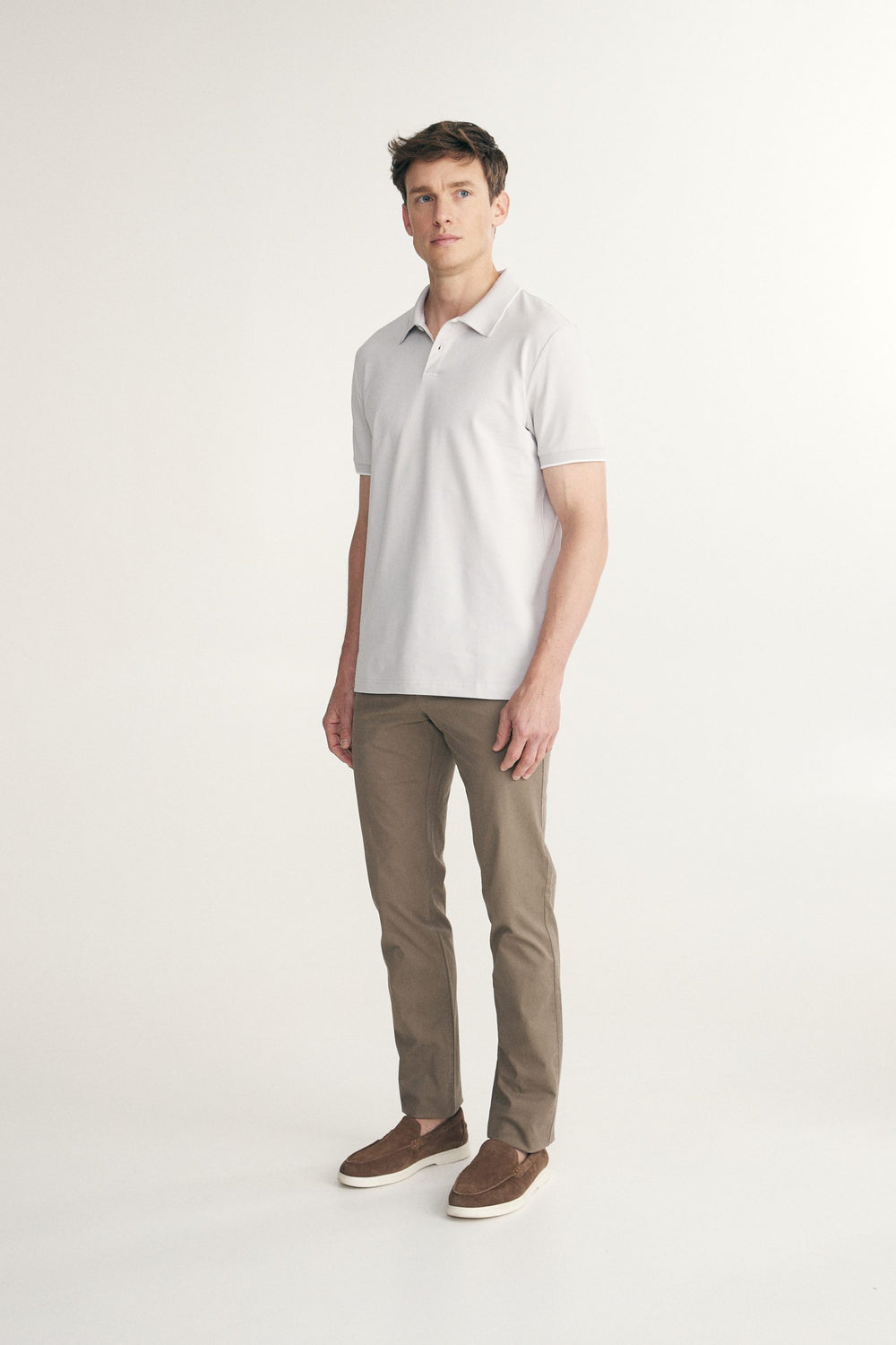 Polo avec détail au col