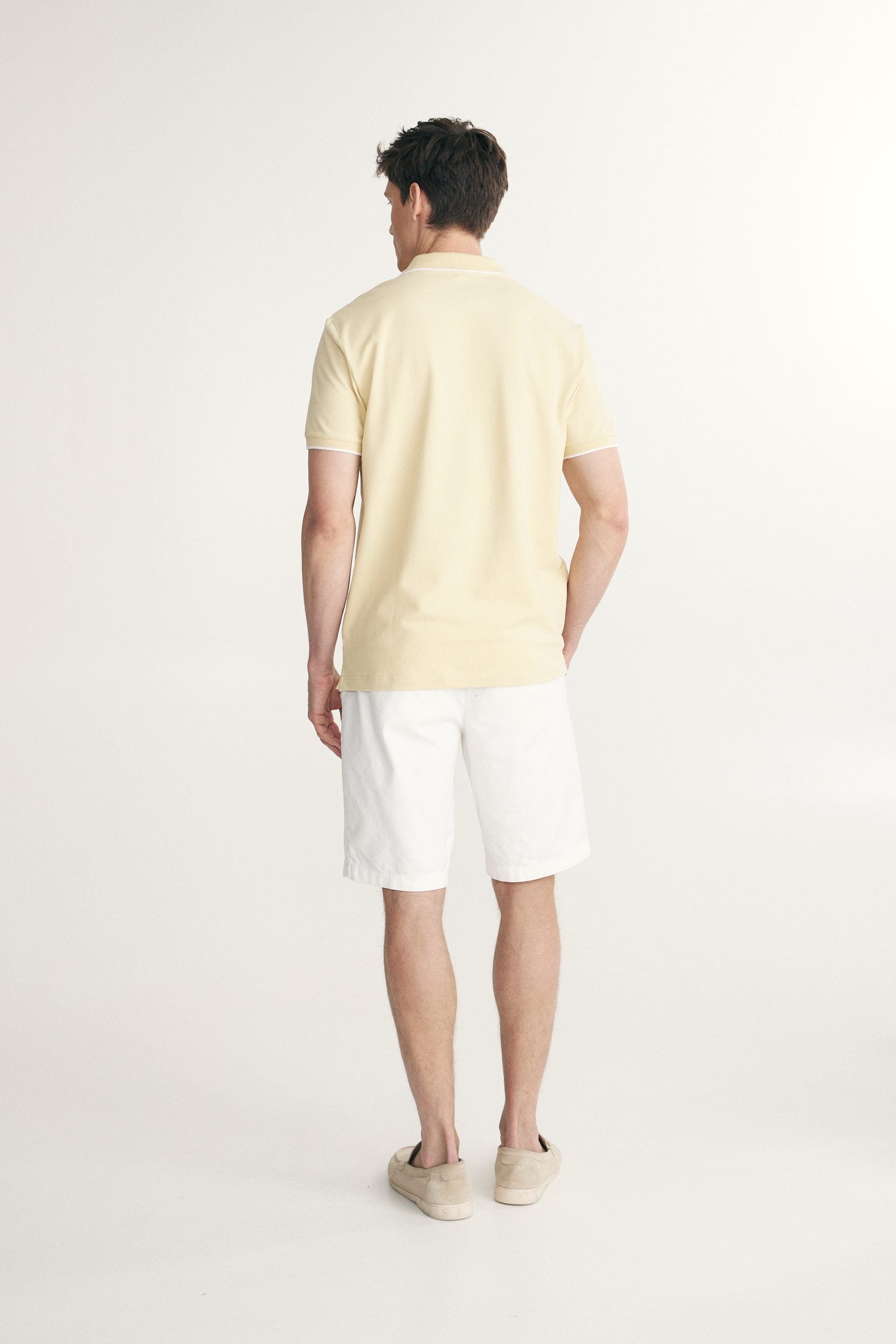 Polo avec détail au col