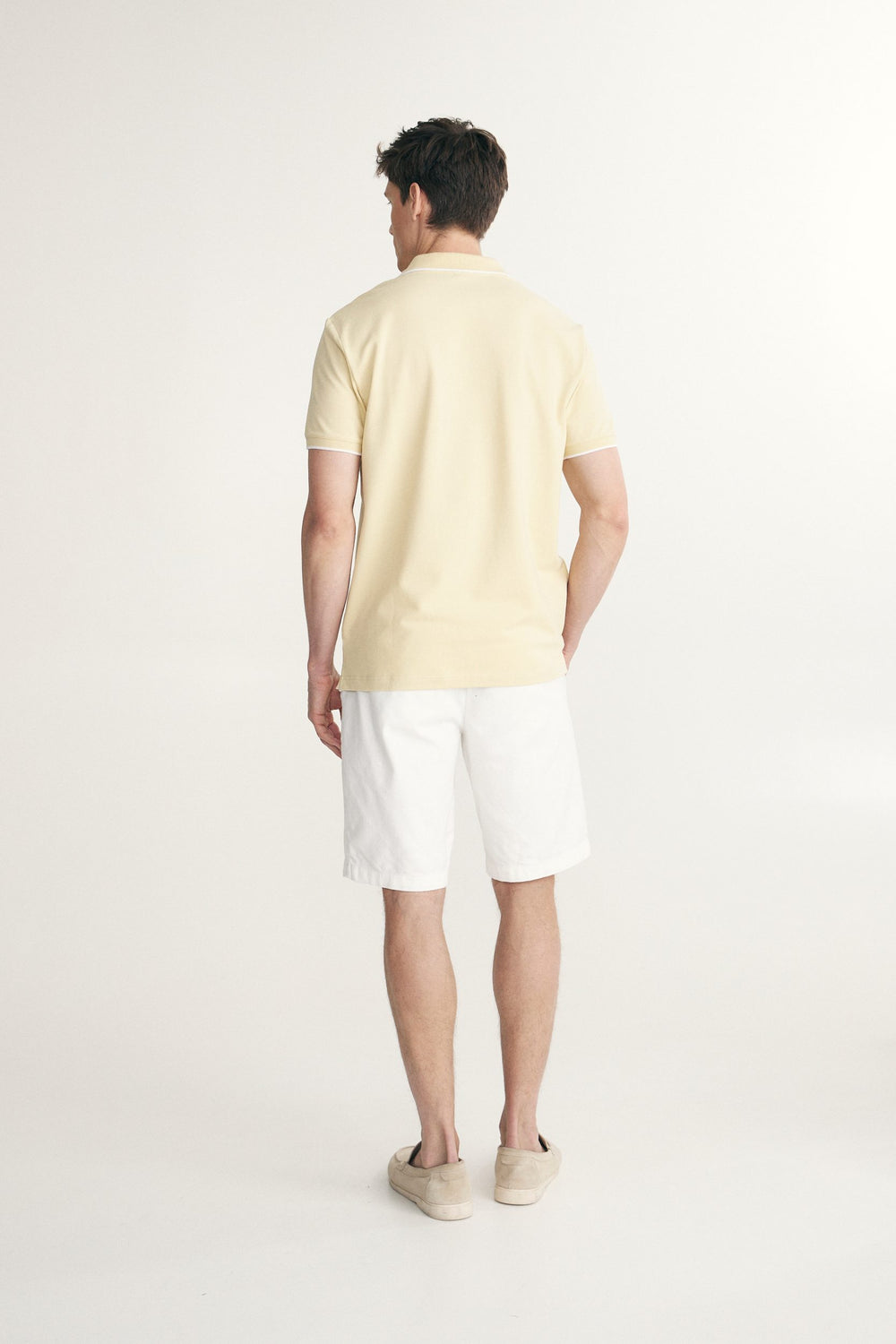 Polo avec détail au col