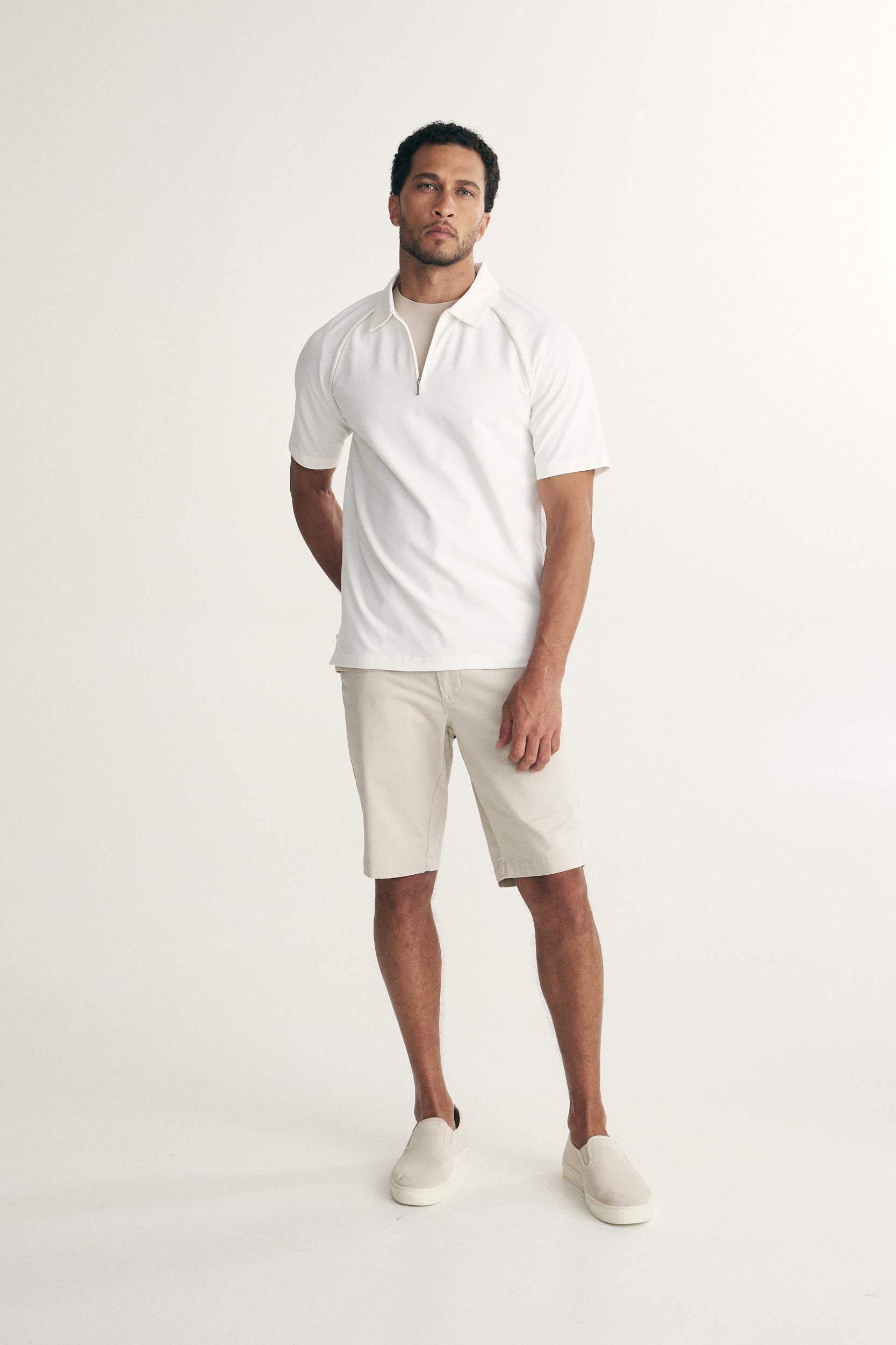 Polo avec manche raglan