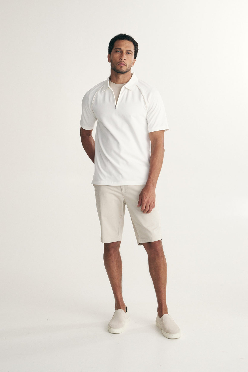 Polo avec manche raglan