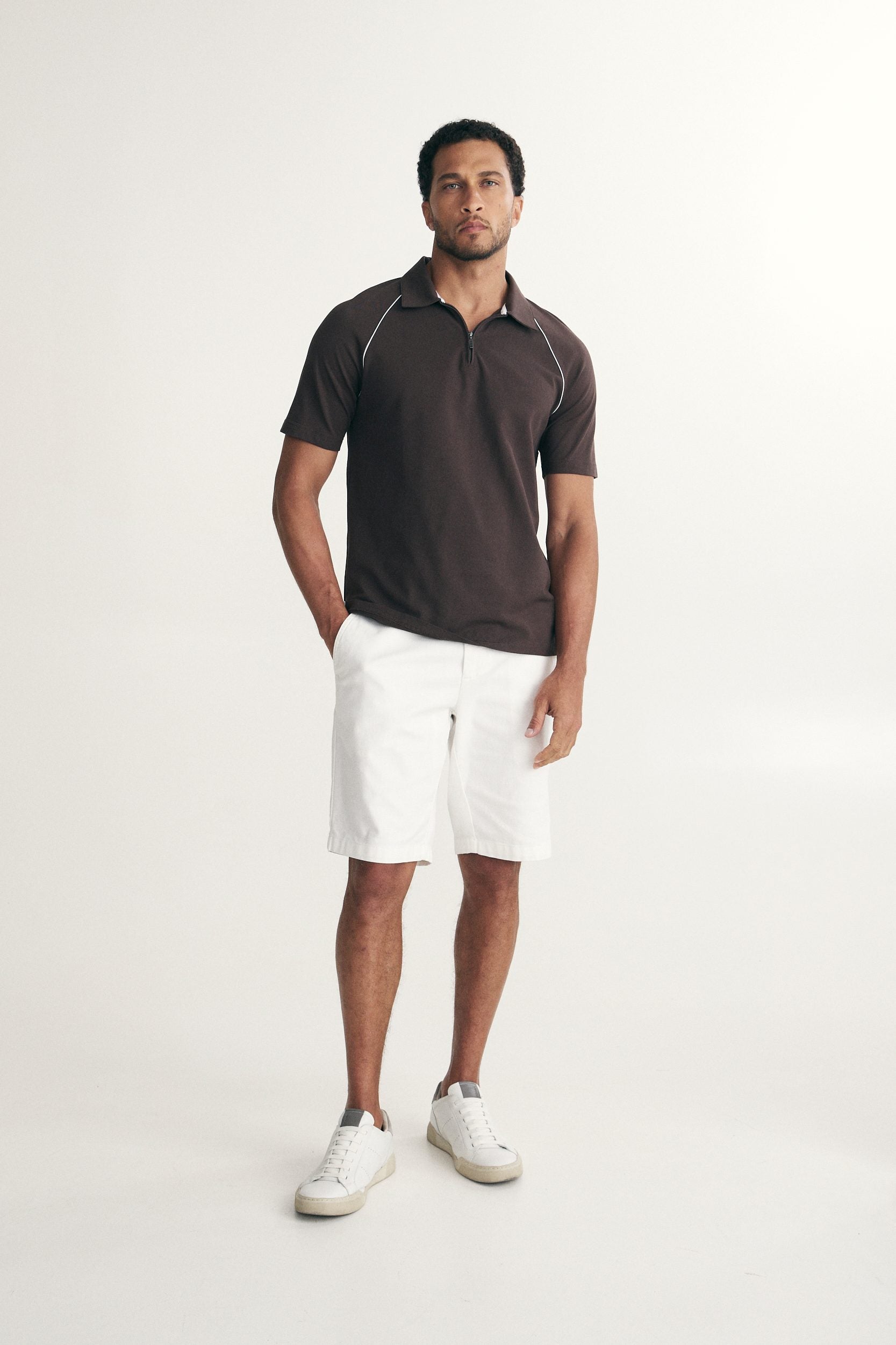 Polo avec manche raglan