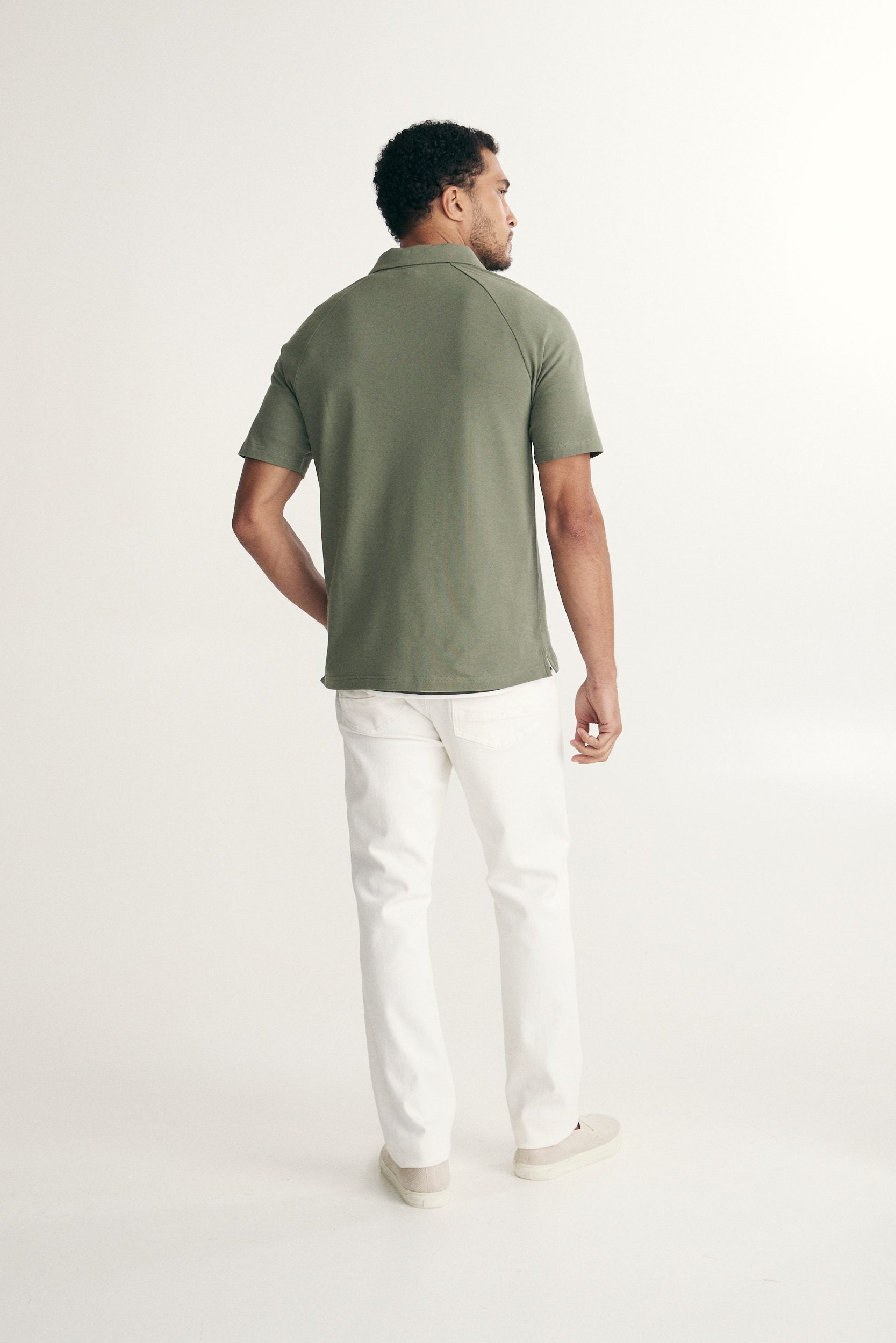 Polo avec manche raglan