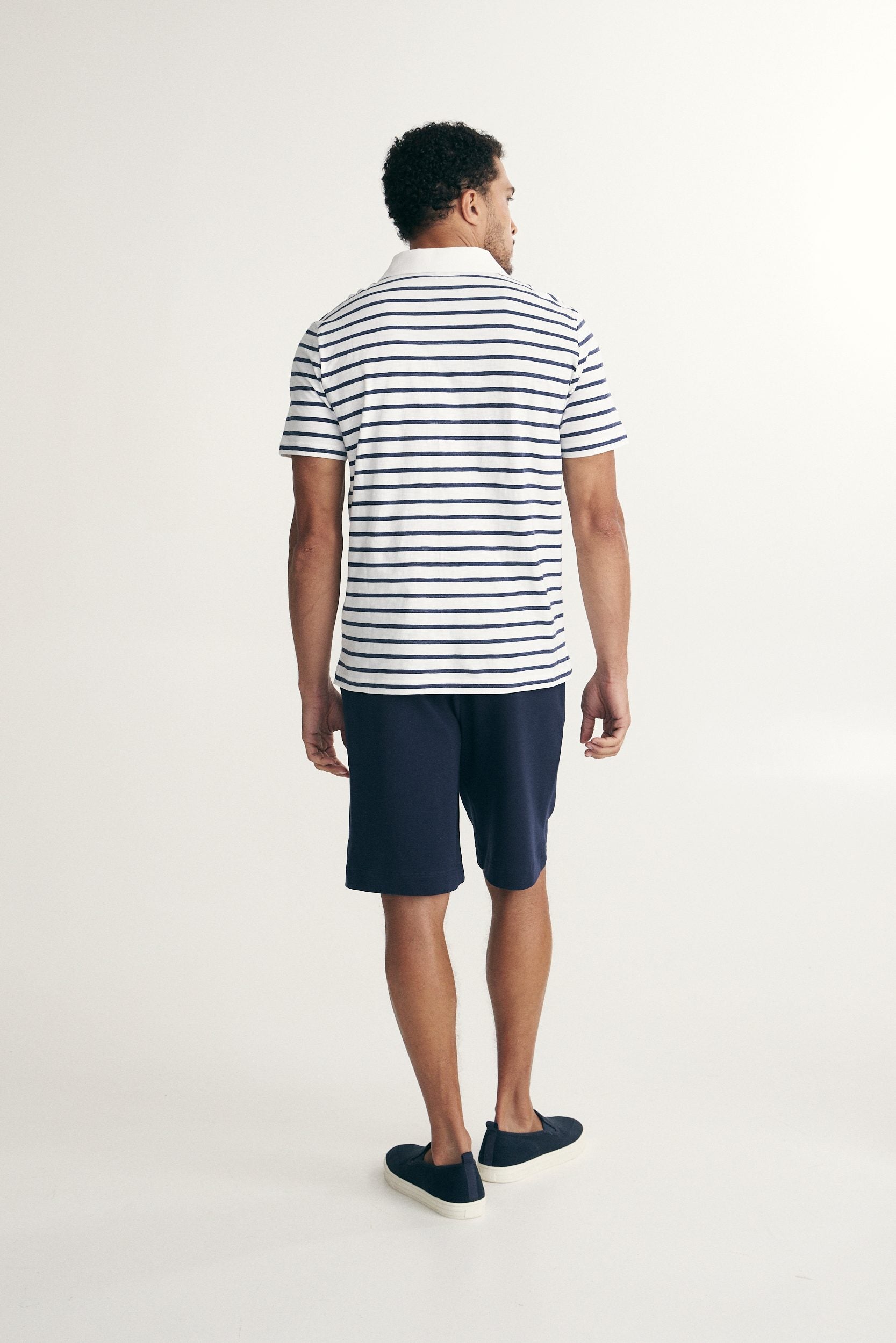 Polo johnny rayé