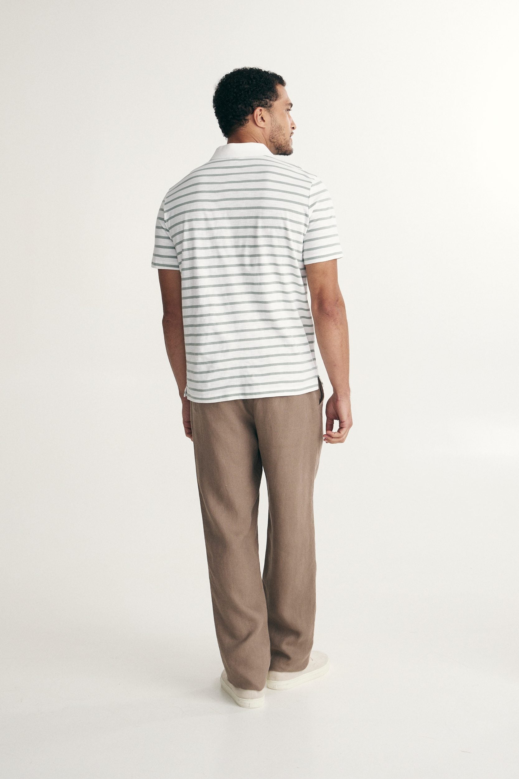 Polo johnny rayé