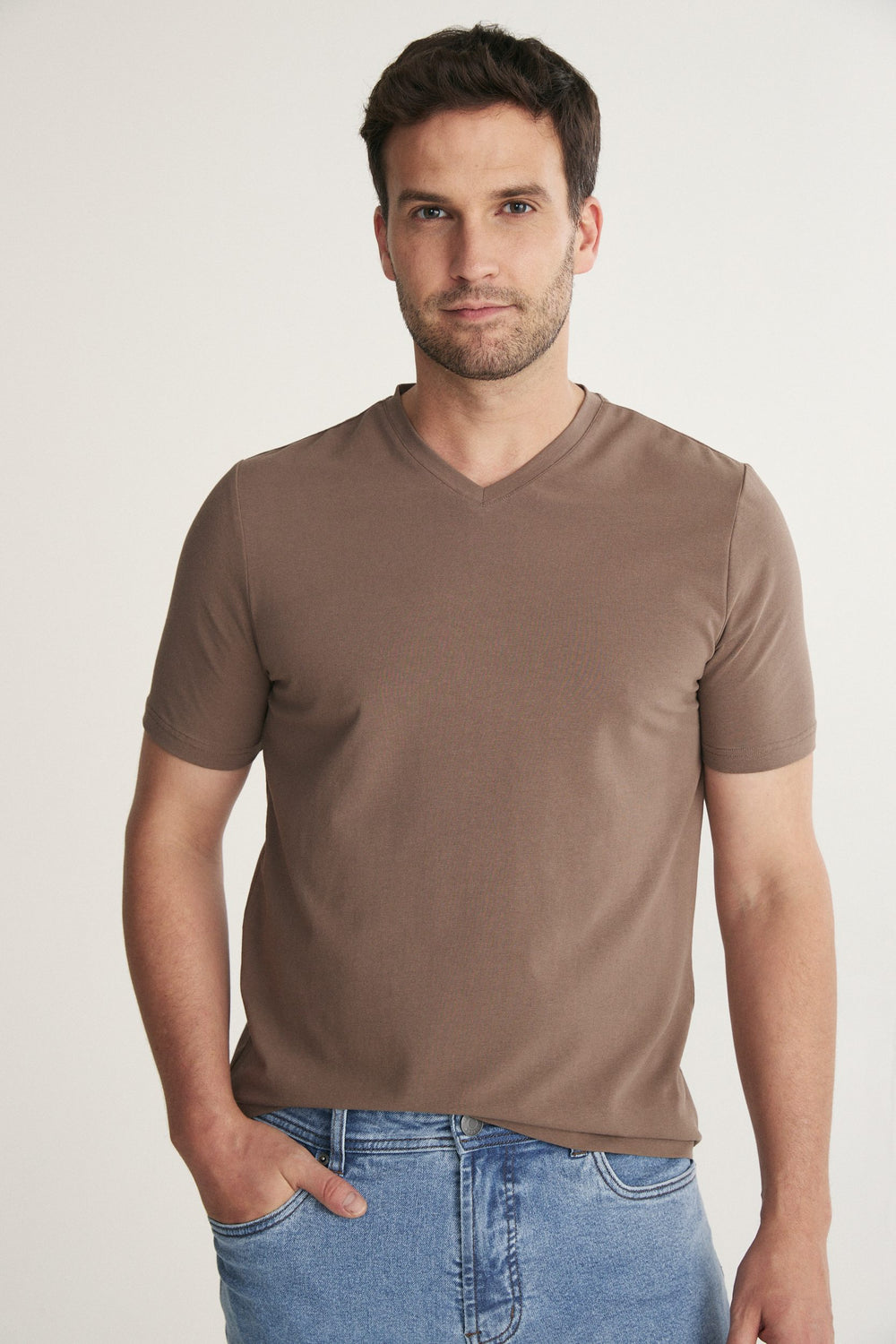 Basic V neck T-shirt