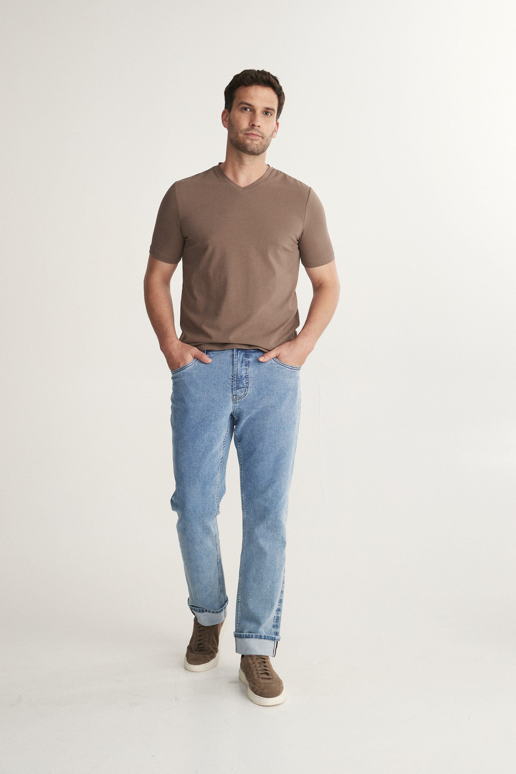 Basic V neck T-shirt