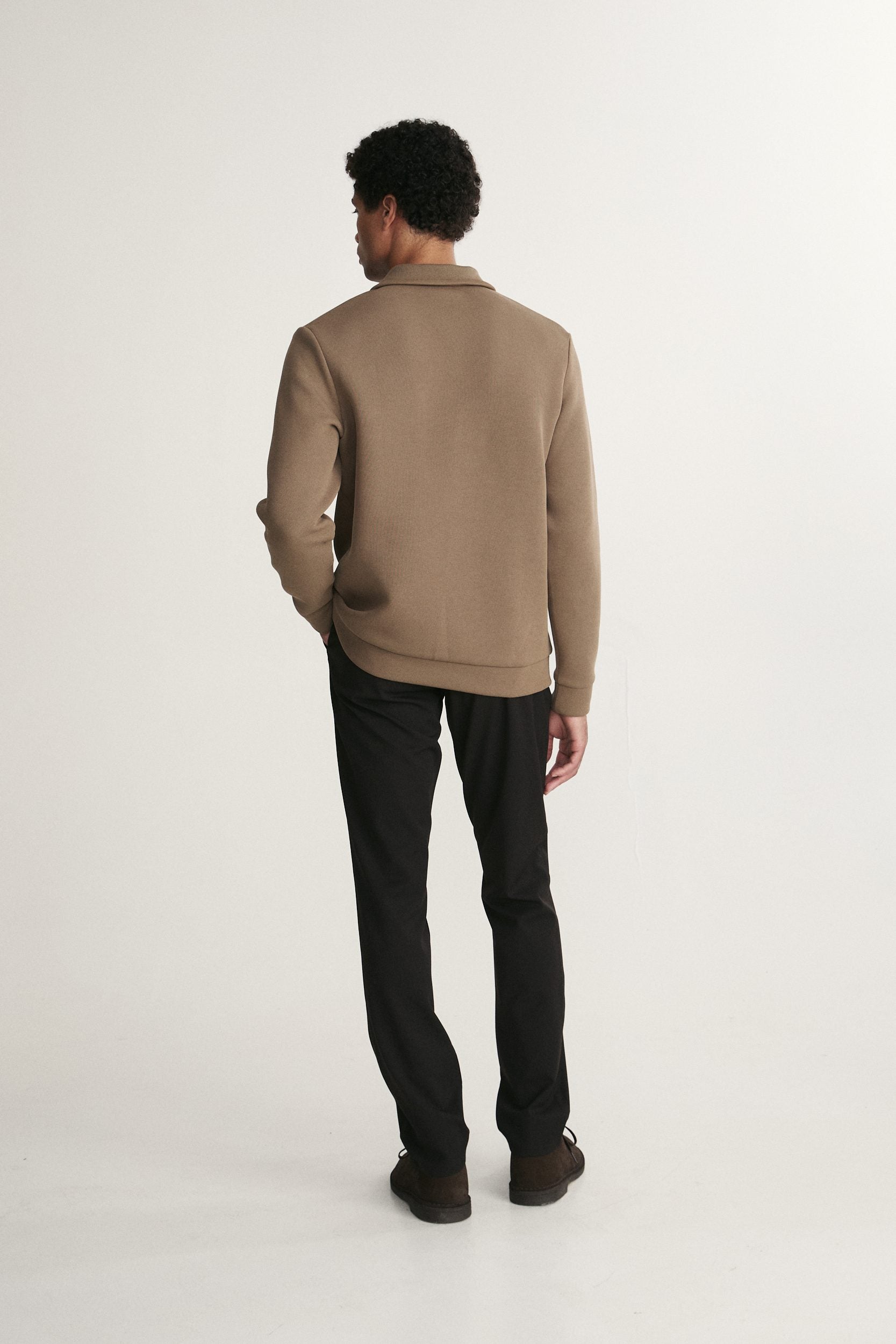 Quarter zip top