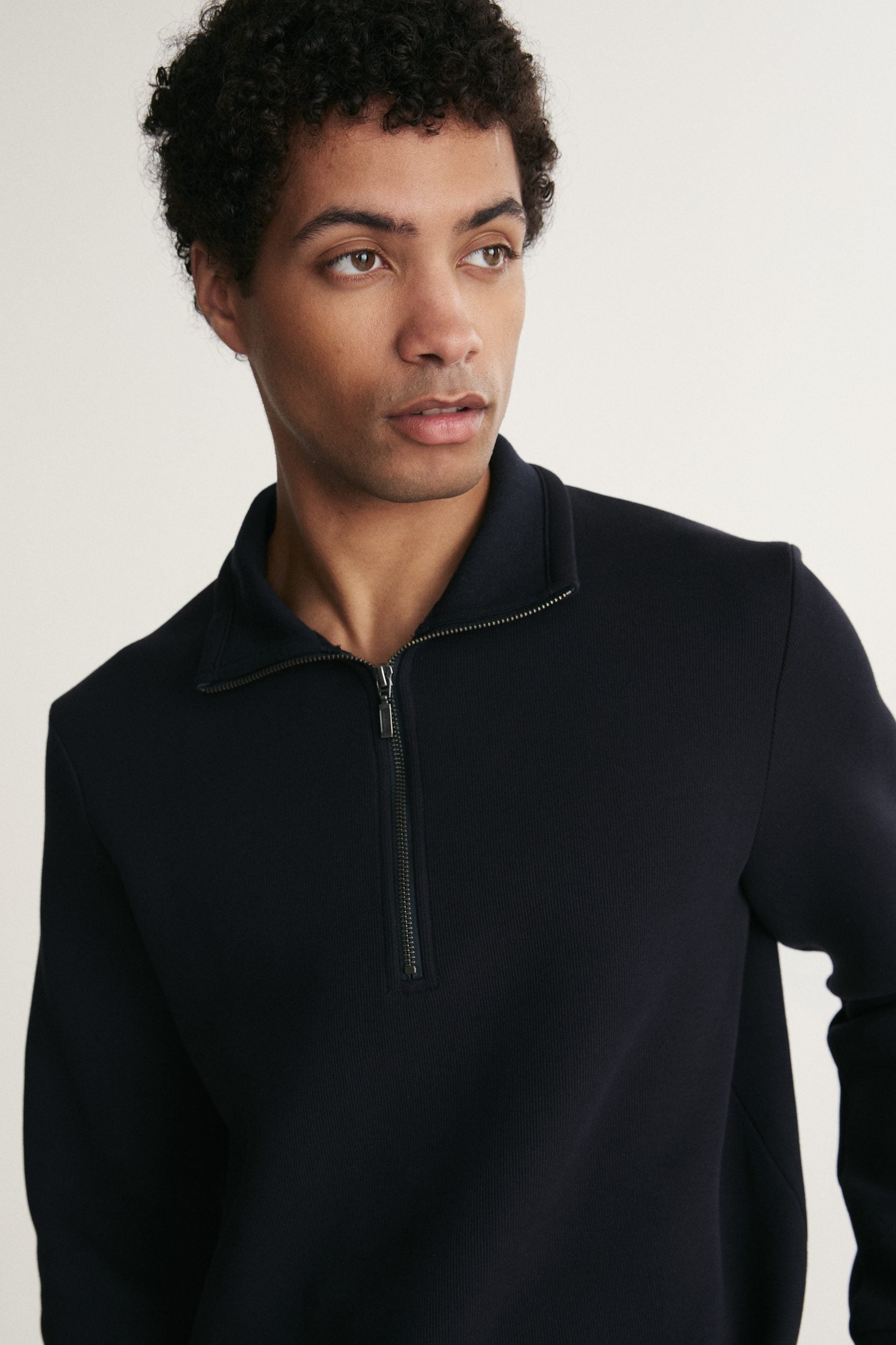 Quarter zip top