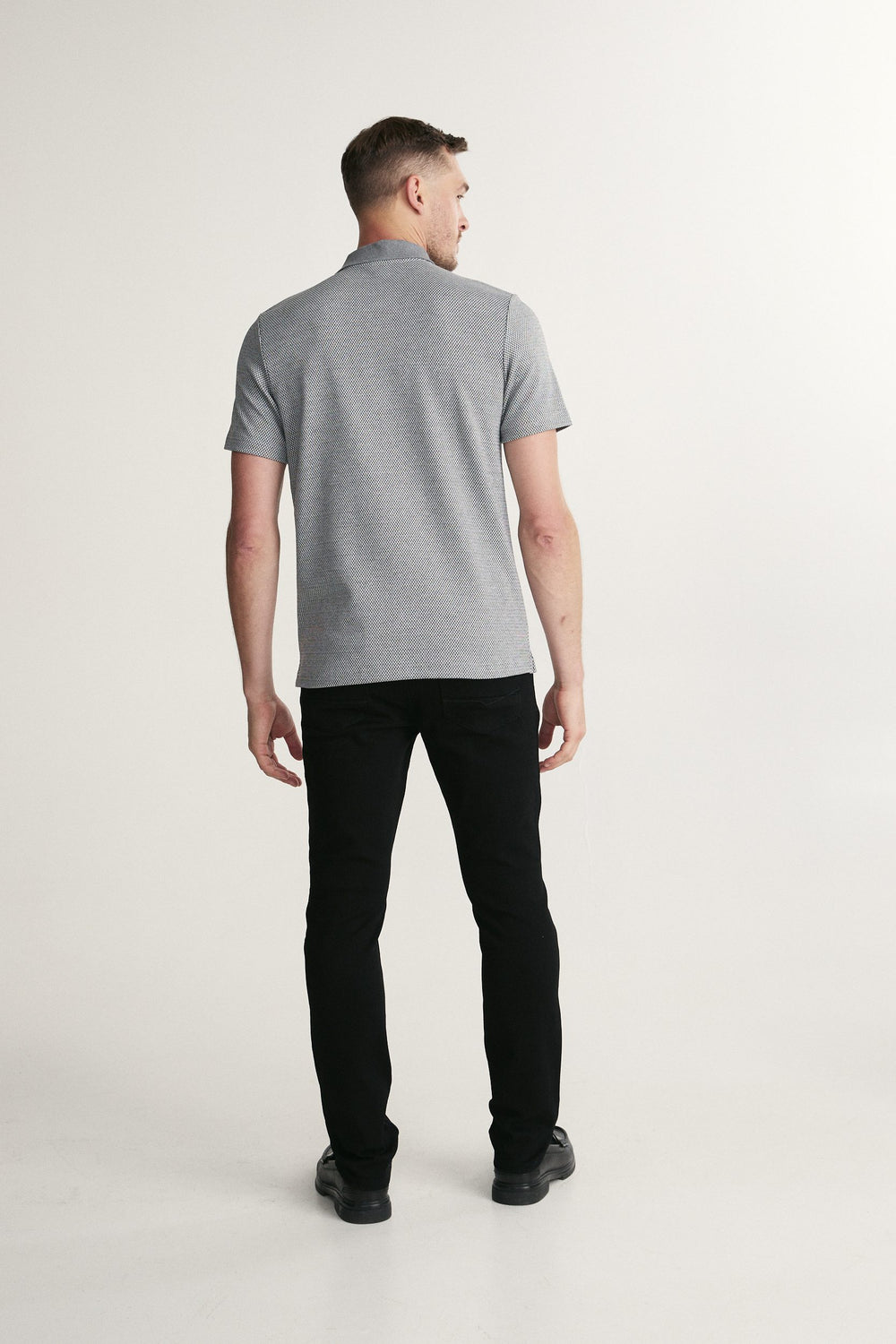Herringbone polo