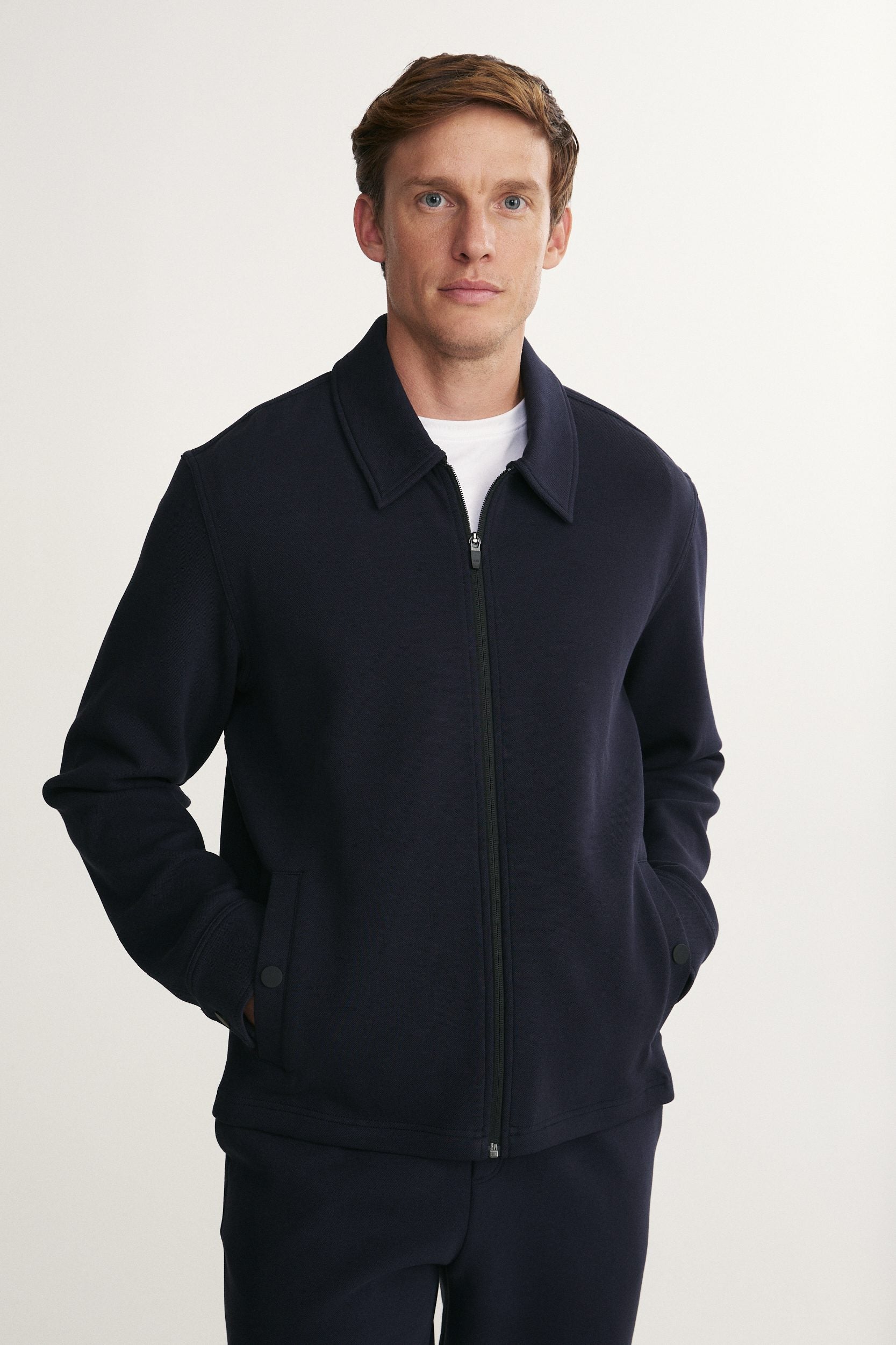 Cardigan à poche avant et boutons-pression