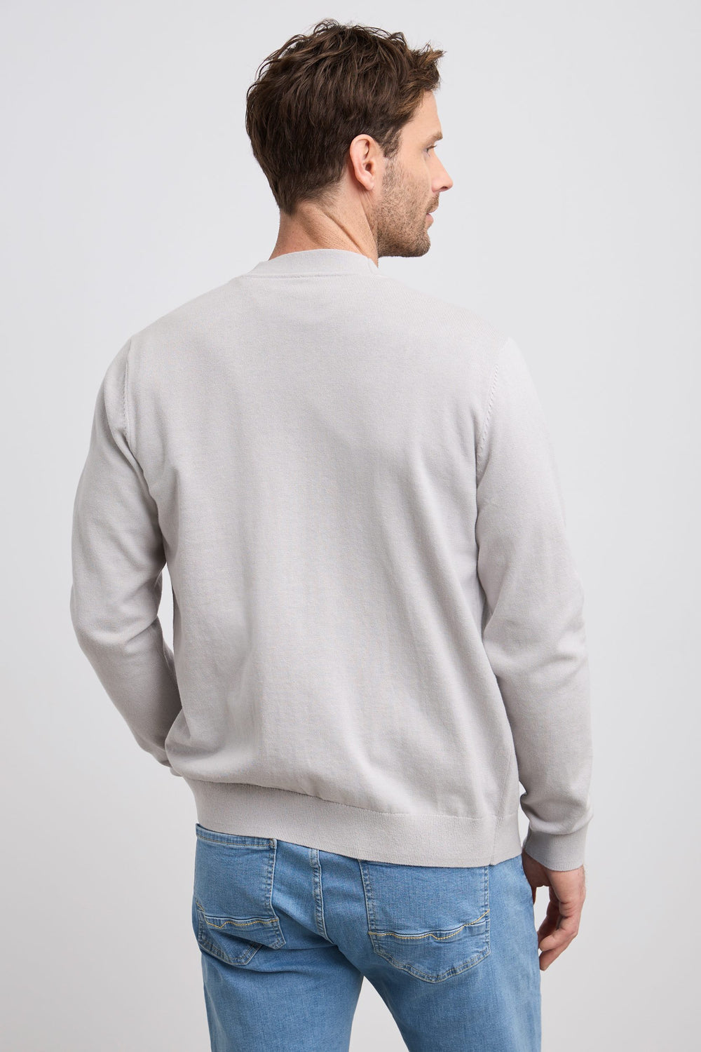 Cardigan à rayures rétro