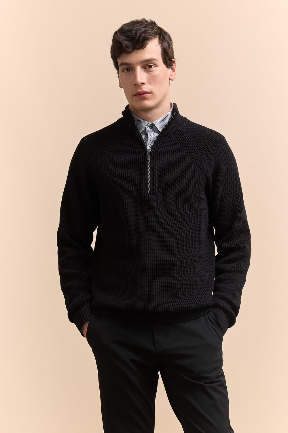 Pull col montant à zip