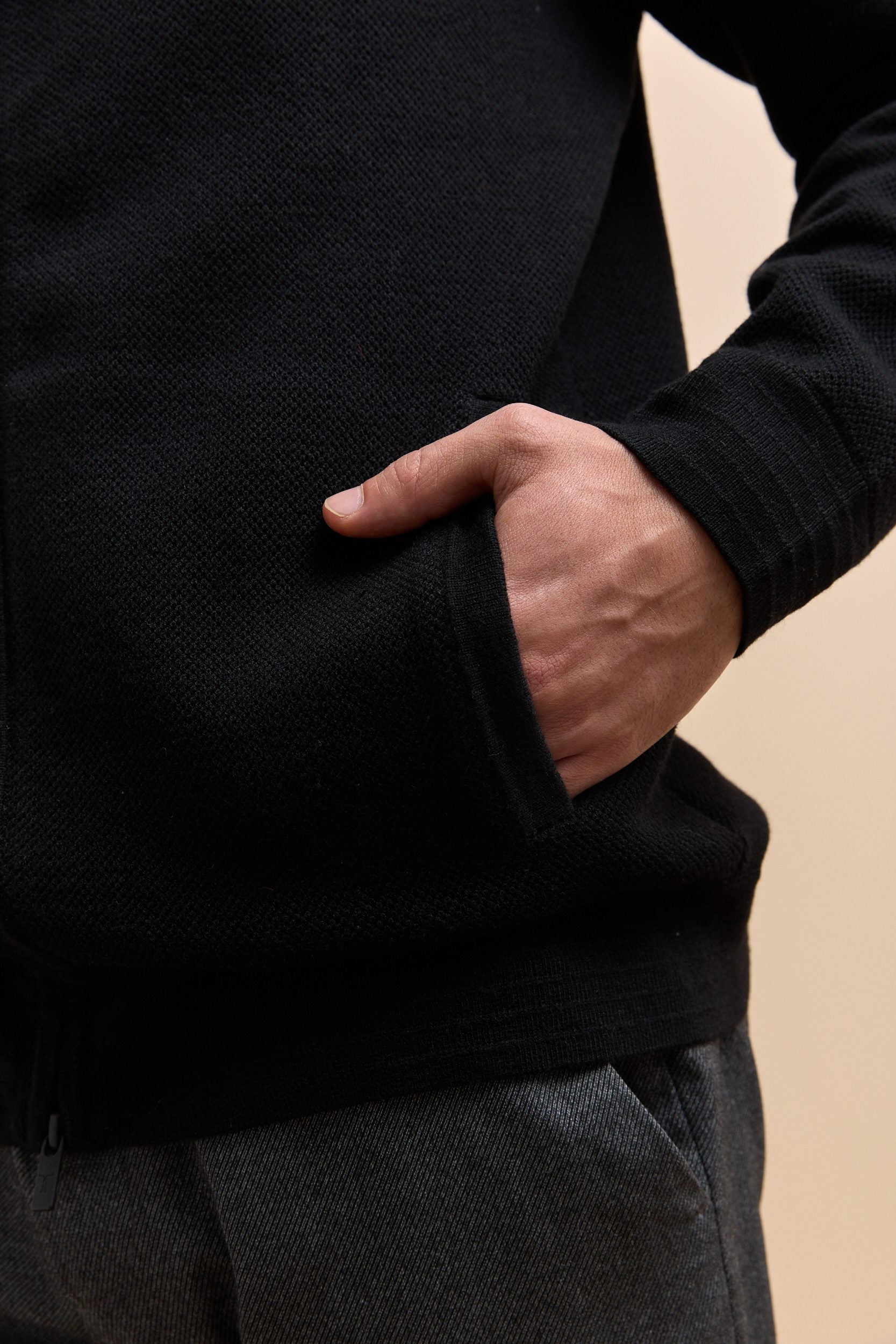 Knitted bomber cardigan deals