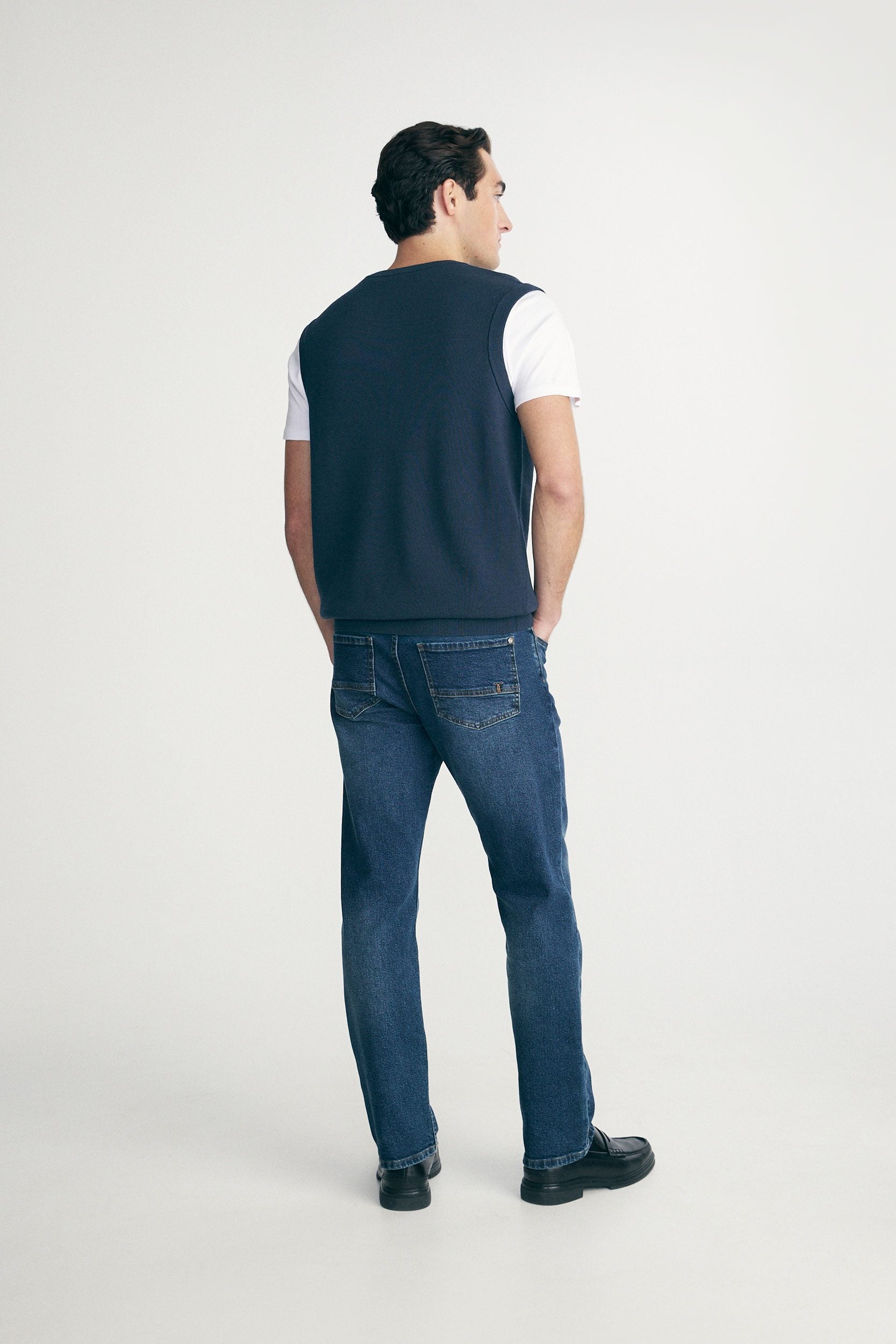 Veste sans manches texturée