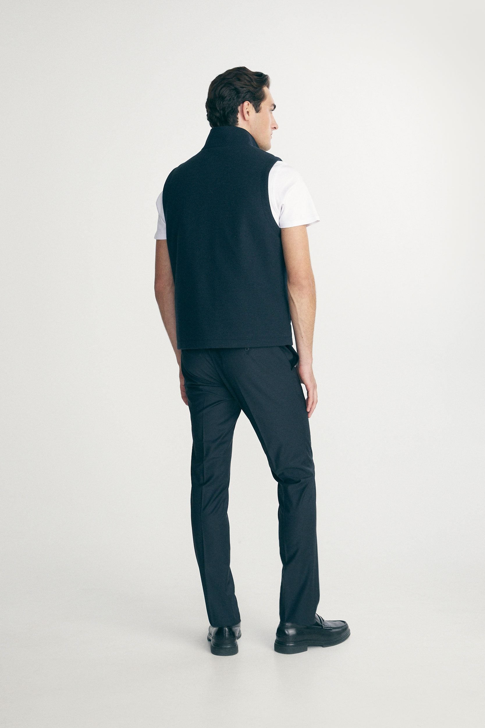 Veste sans manches avec zip