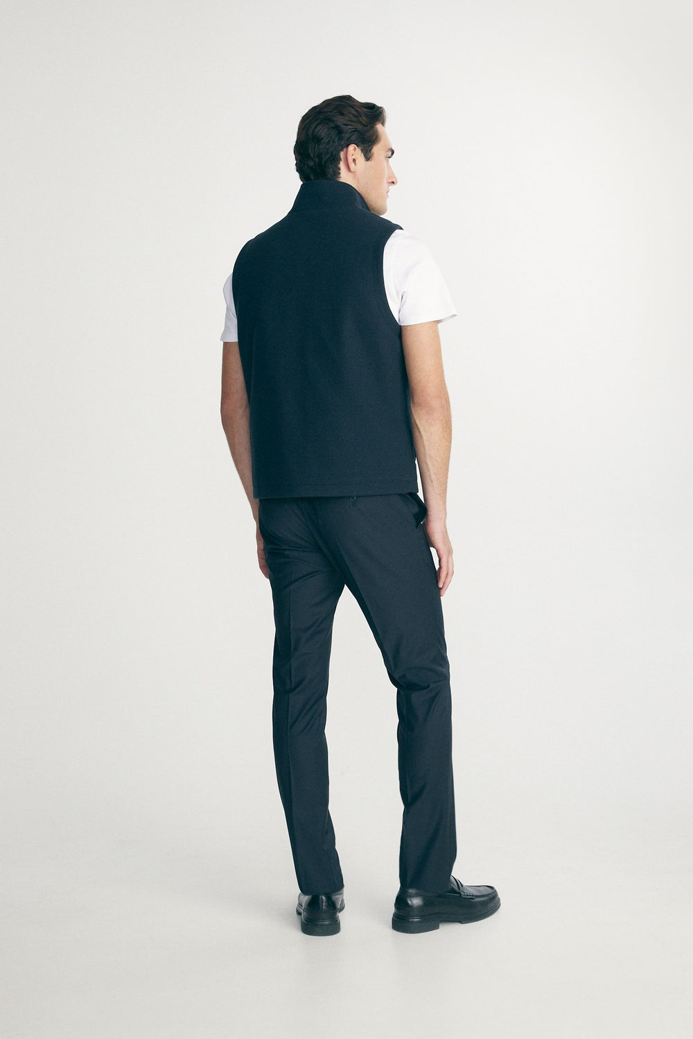 Veste sans manches avec zip