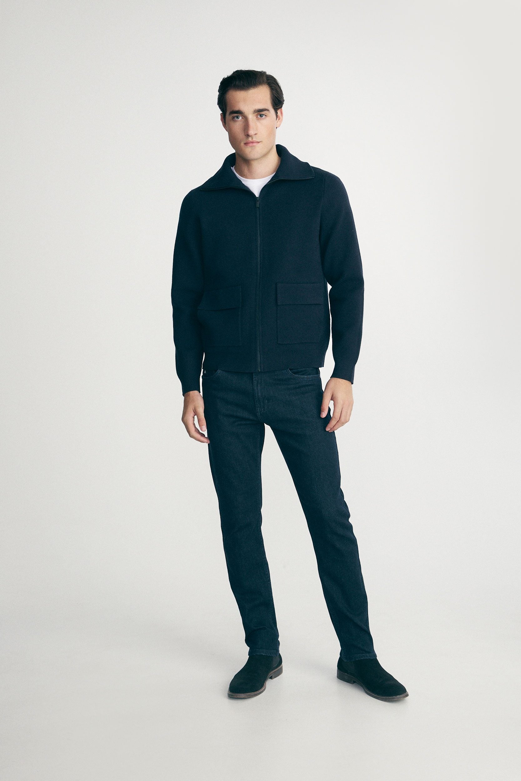 Cardigan with pockets